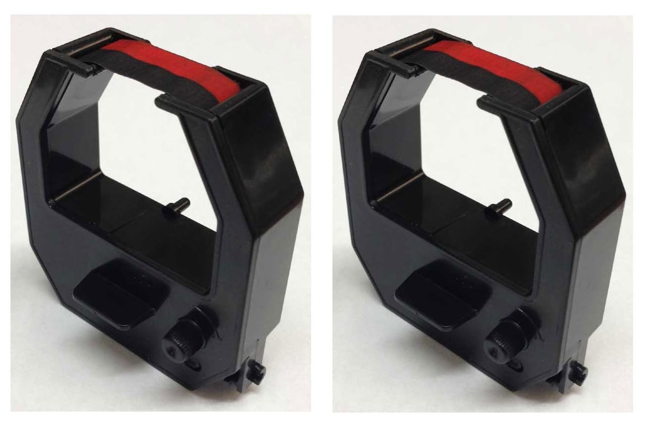 (2 Pack) Replacement Ribbon for Allied Time AT-2700 AT-4500, Acroprint ATR480