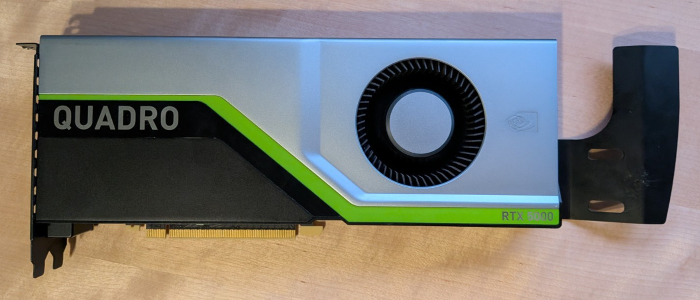NVIDIA Quadro RTX 5000 16GB GDDR6 HP OEM Professional Workstation Graphics Card