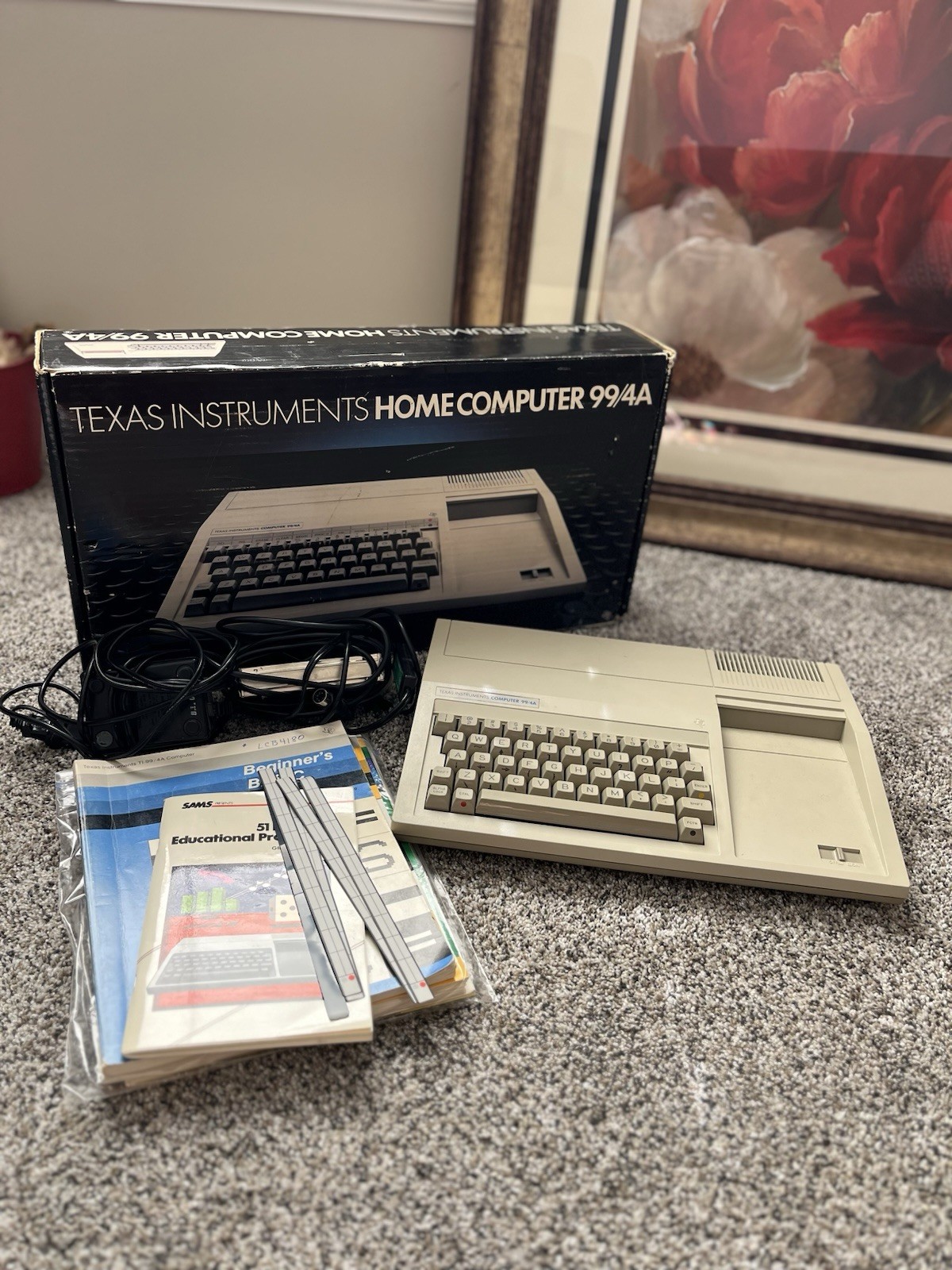 NEW VTG NOS Texas Instruments TI-99/4A  Home Computer