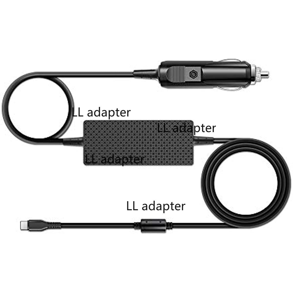 PD 100W 96W USB C Car Charger DC Travel Adapter for MacBook Pro 16"15"14" Air 13