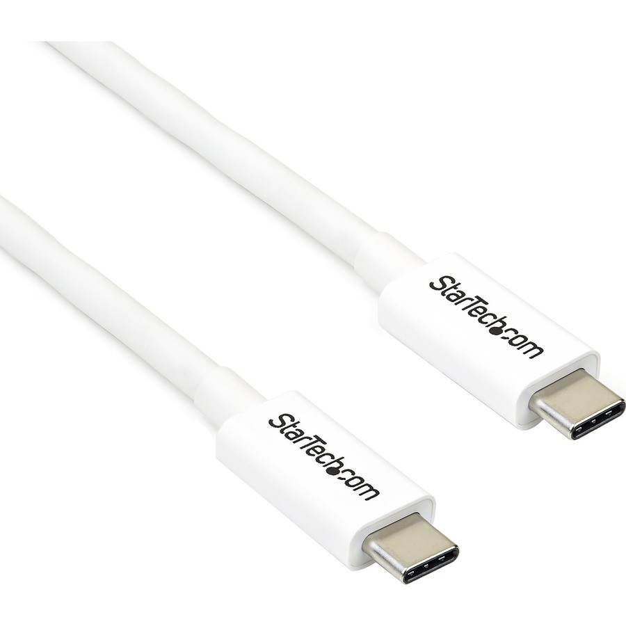 StarTech 6.6ft (2m) Thunderbolt 3 Cable, 20Gbps, 100W PD, 4K Video,