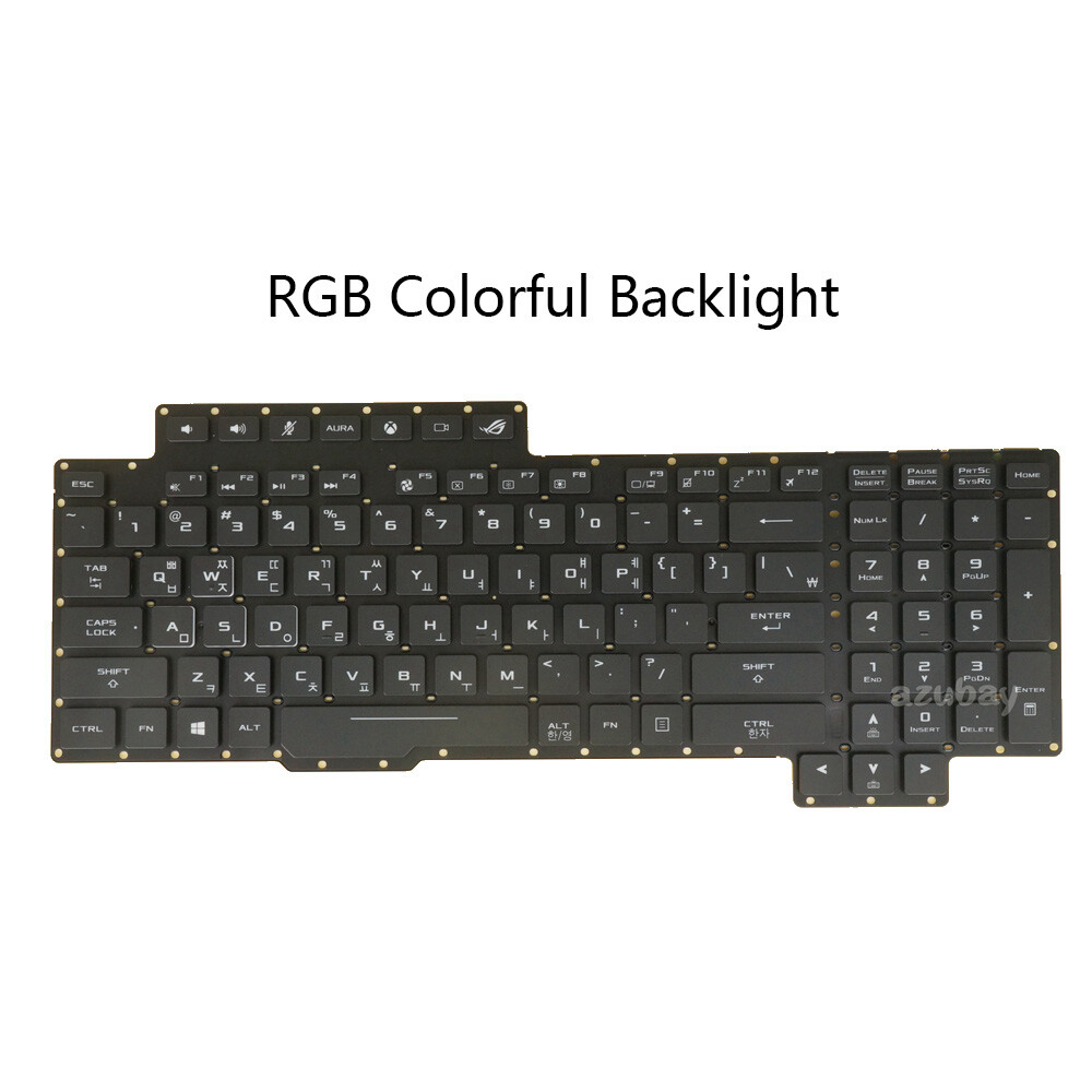 Laptop Keyboard For ASUS ROG G703VI G703G G703GI G703GS V170562BS1 RGB Backlit