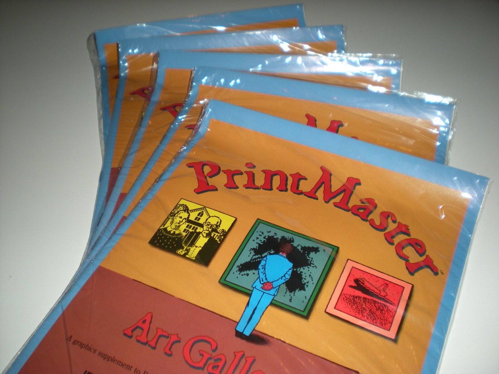 PrintMaster Art Gallery 1 for IBM. Extra graphics for PrintMaster. Rare. Sealed.