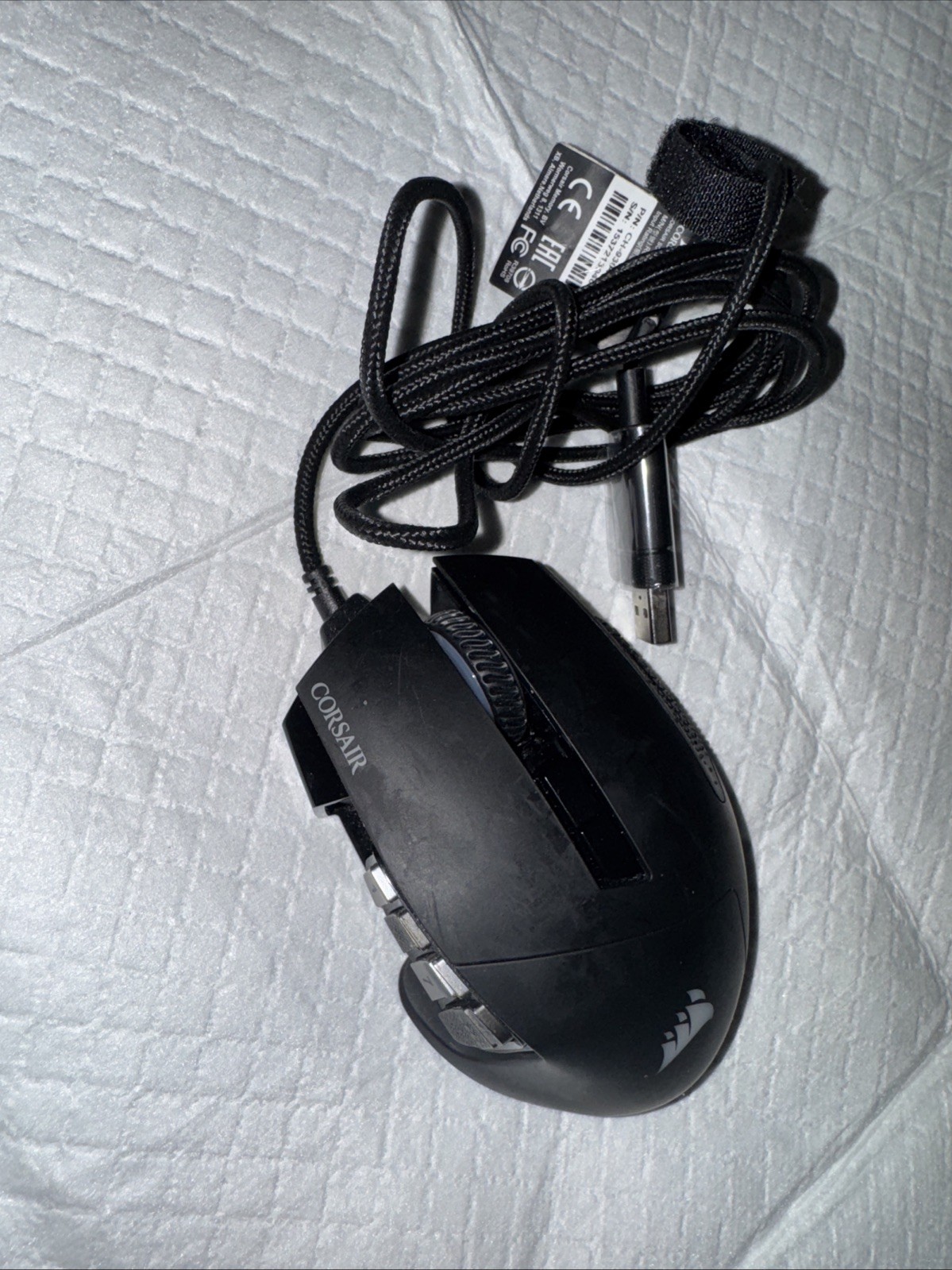 Corsair Scimitar RGB Elite Black RGP0029 Black MOBA/MMO Gaming Mouse DD01