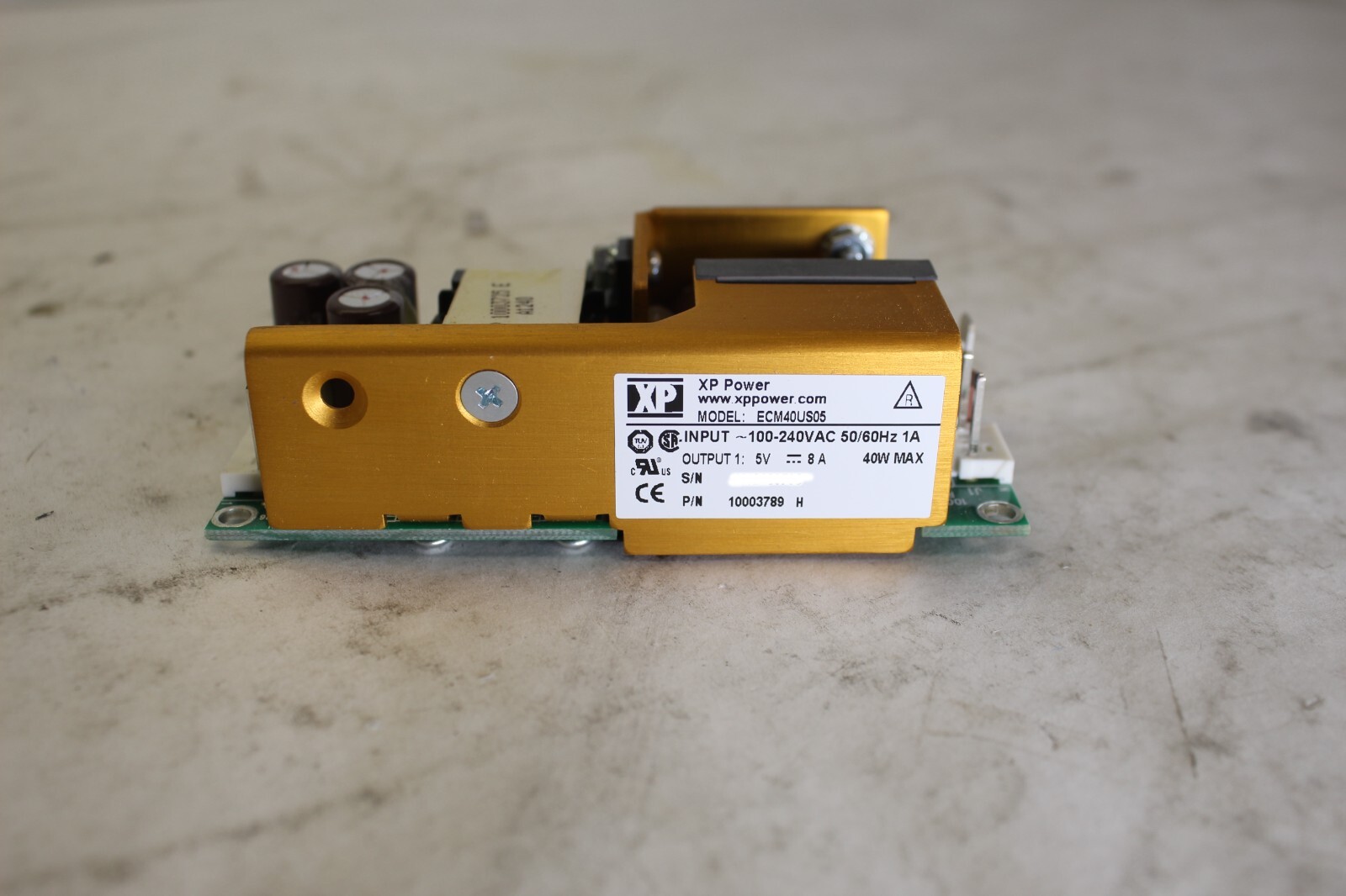 XP Power ECM40US05 P/N 10003789 H 5V 8A 40W Power Supply