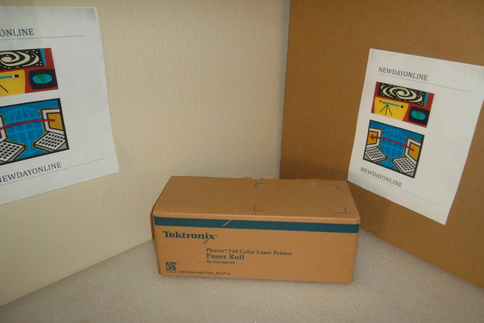 Xerox Tektronix Phaser 740 Fuser Roll 15K High Page Yield 016-1663-00 NEW