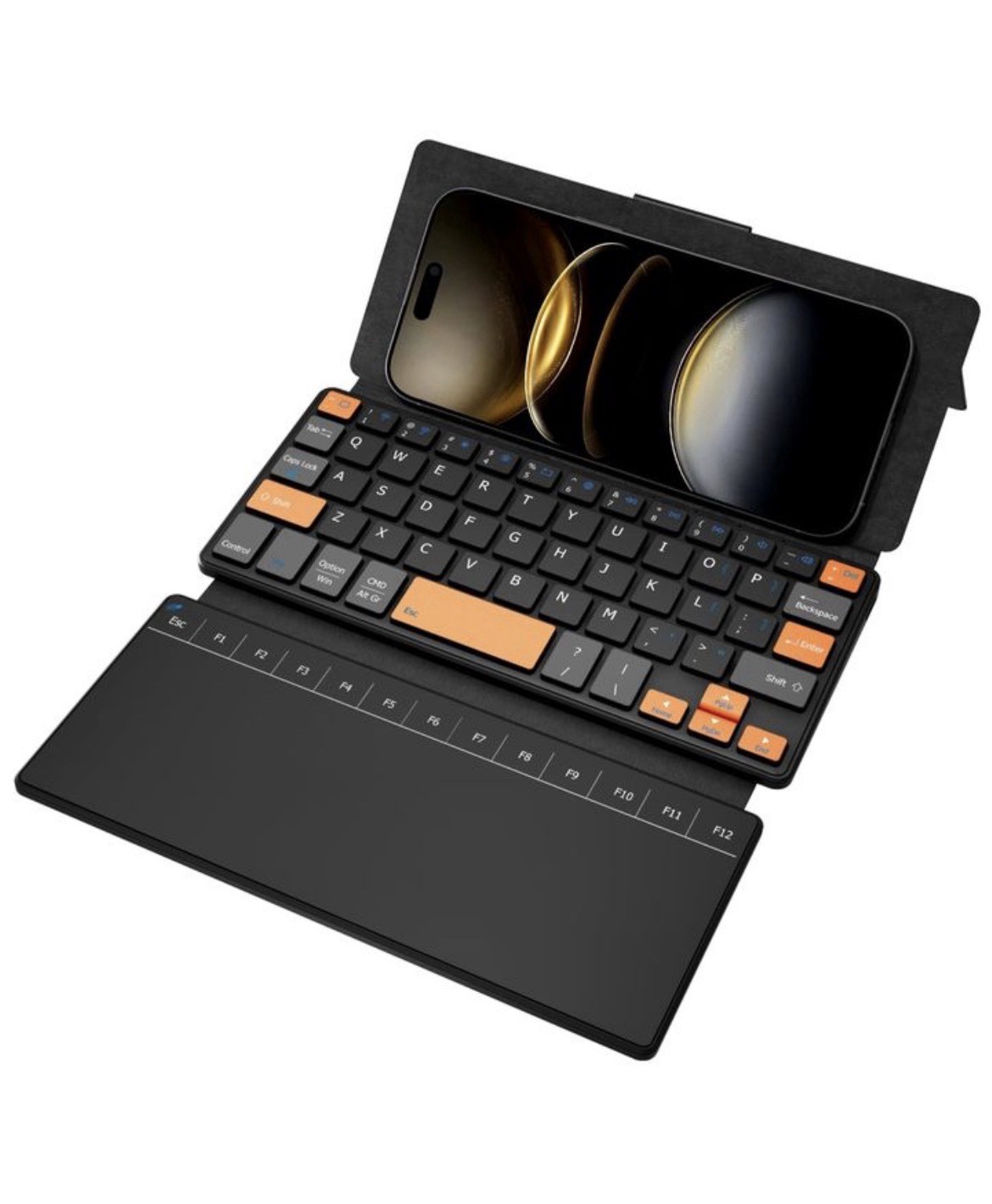 Doohoeek Universal Bluetooth Mini Keyboard, Wireless Compact Keyboard