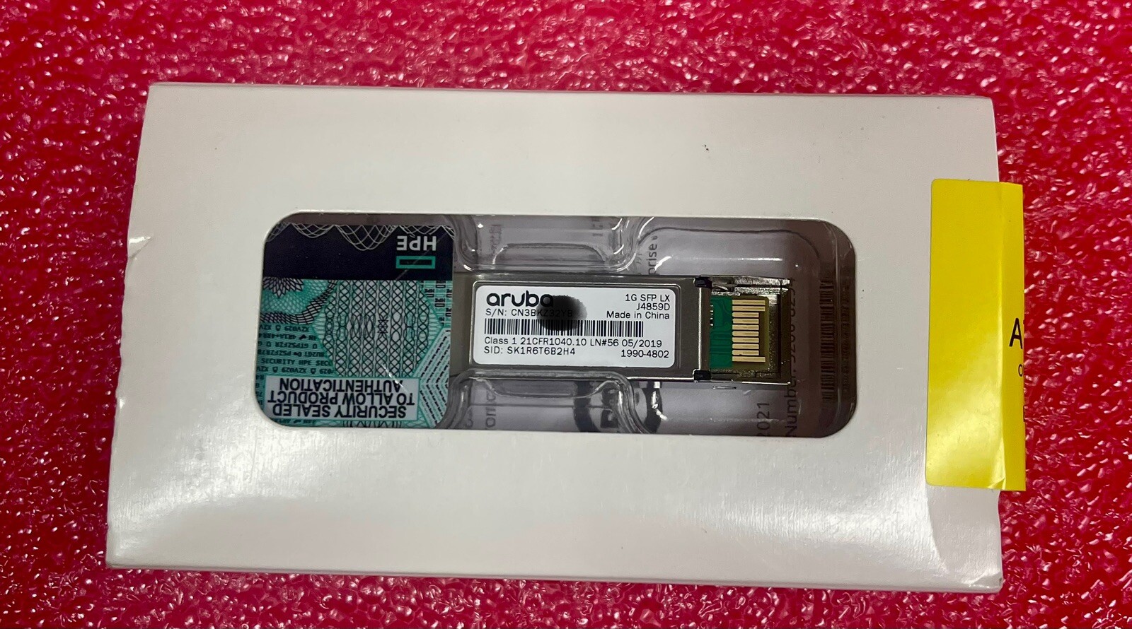 J4859D 1000BASE-LX SFP Transceiver Module New In Box