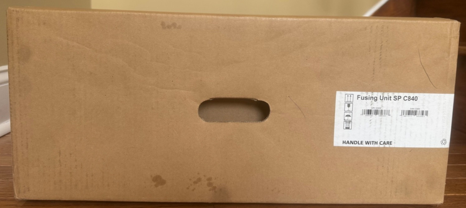 NEW GENUINE RICOH 408038 Model M945-07 Fusing Unit SP C840 C842 SEALED BOX