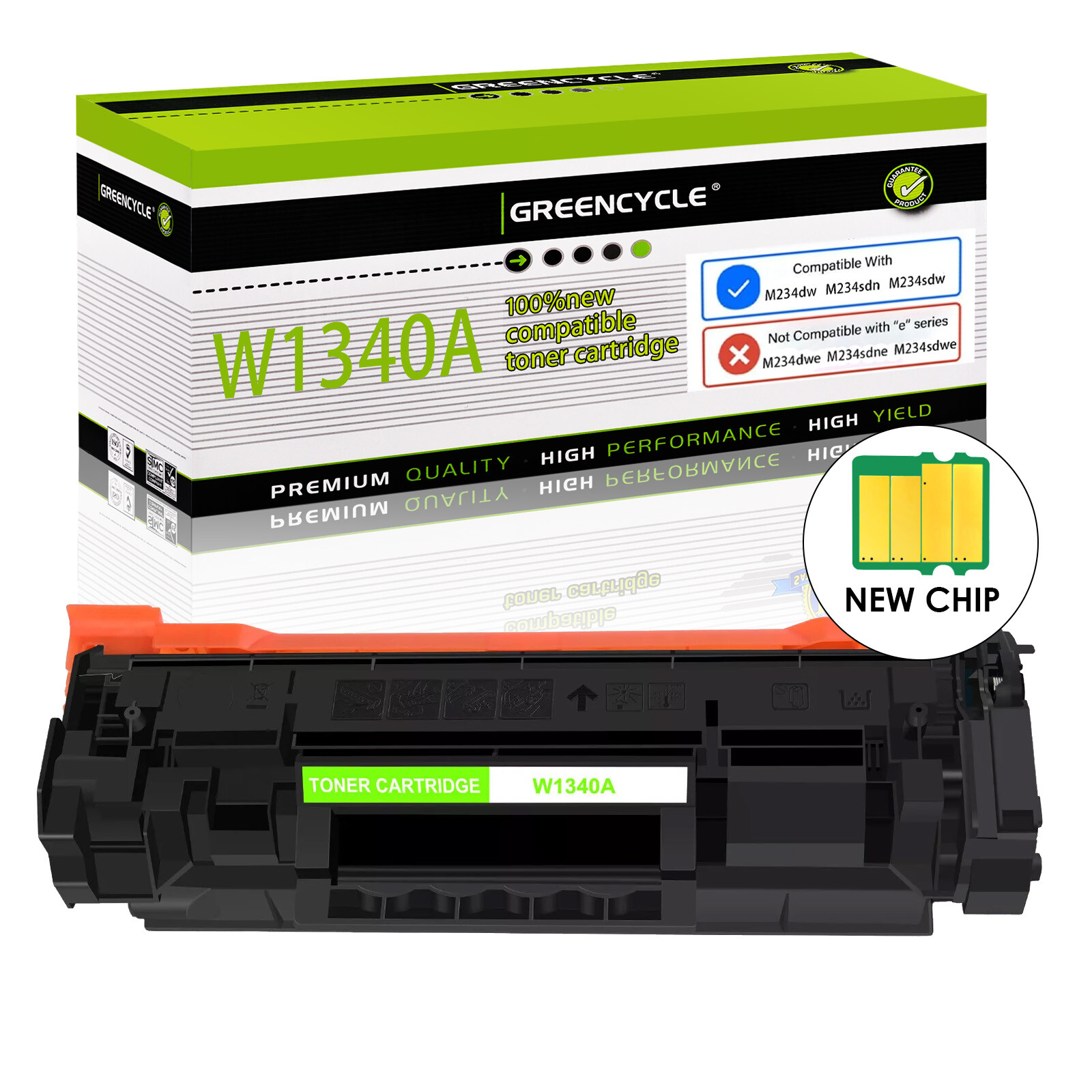 1-4PK W1340A Toner Cartridge With Chip for HP LaserJet M209dw M234sdn M234sdw