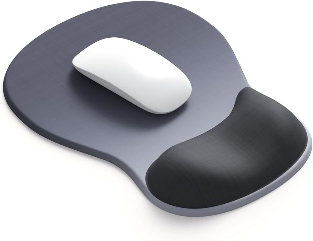 Ergocomfort Gel Wrist Rest Mouse Pad-Ergonomic Office Mousepad with Wrist Suppor