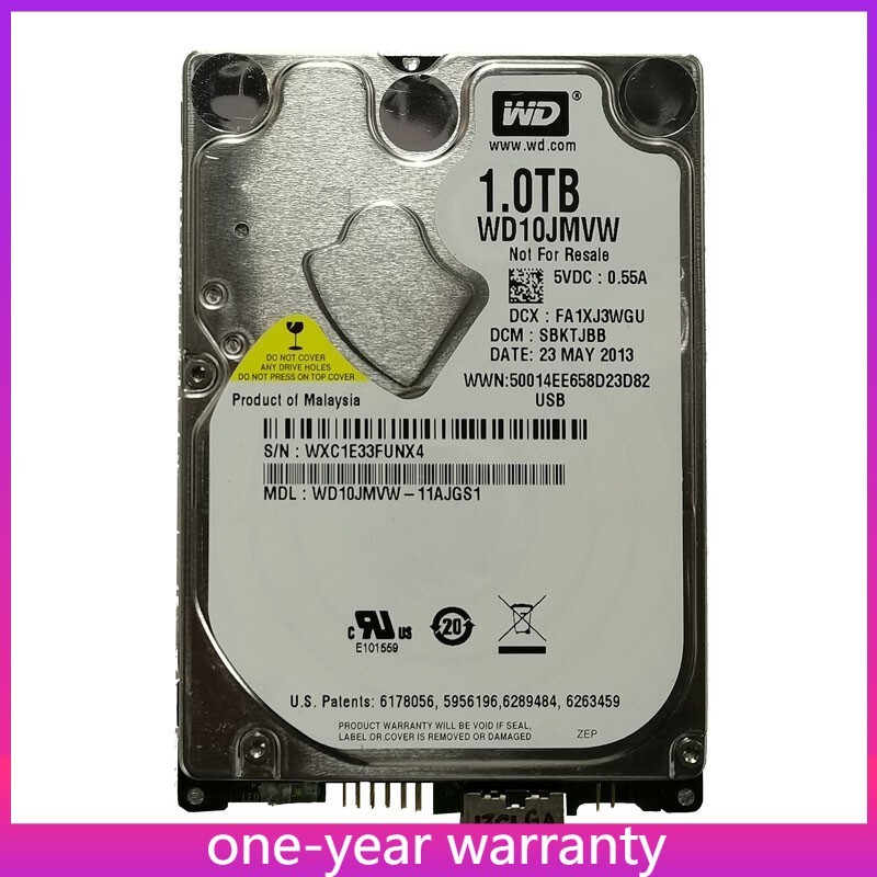 Western Digital WD10JMVW-11AJGS1 USB 3.0 1TB Portable External HDD Hard Drive