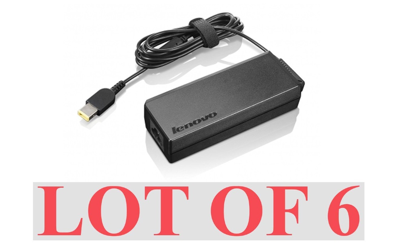Lenovo Thinkcentre 90w AC Power Adapter Slim Tip 4X20E75140 Lot 6 New Genuine