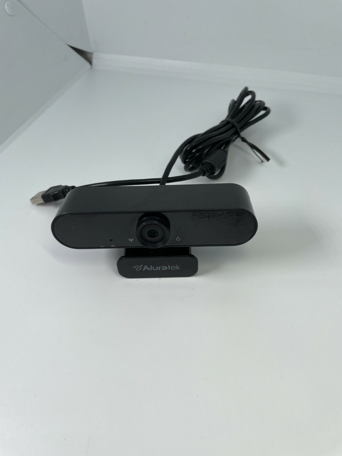 Aluratek - 1080 HD Webcam camera with Microphone - Black - AWC03F 