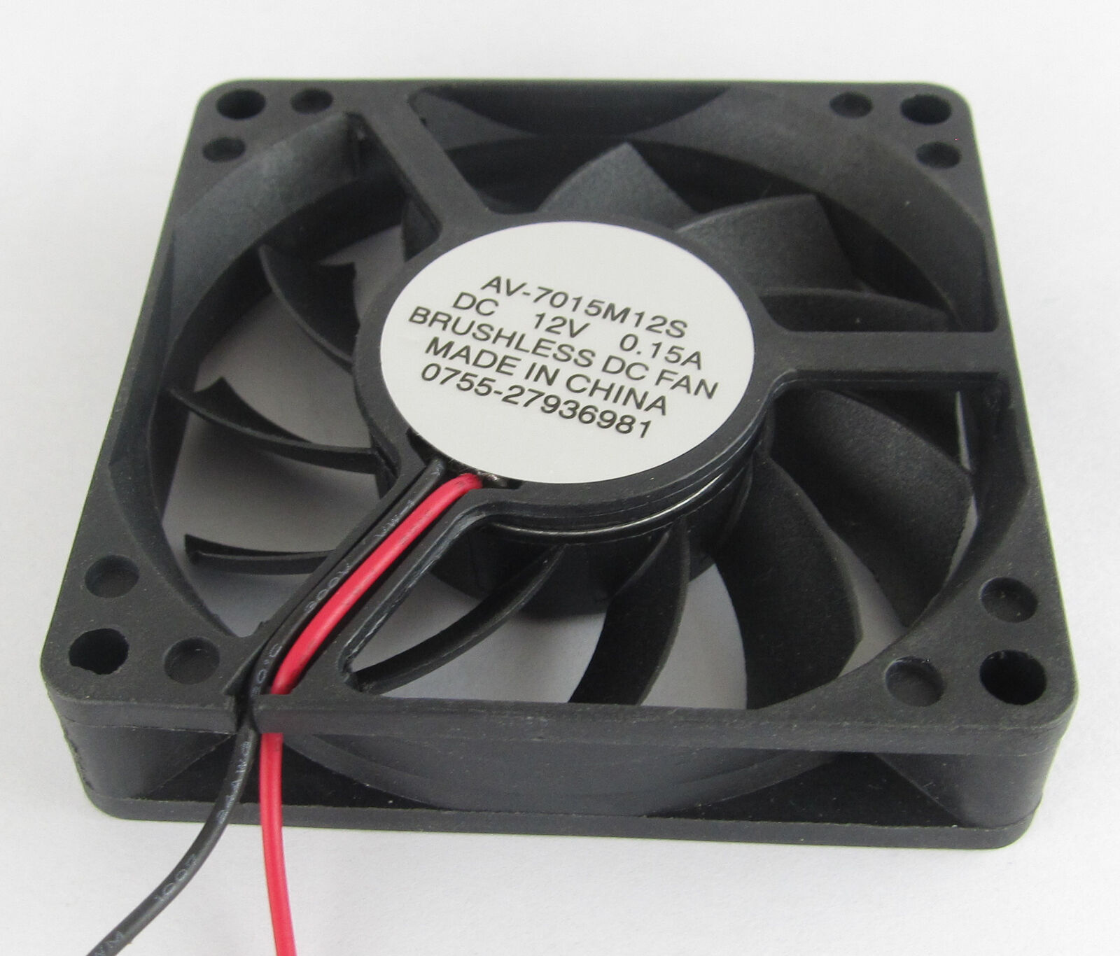10pcs 70x70x15mm 7015 70mm 5V 12V 24V 2pin fan Brushless DC Cooling Fan