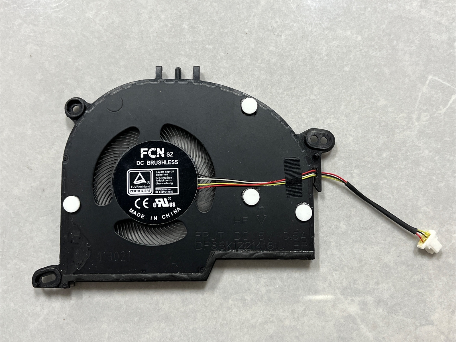 CPU COOLING FAN FOR LG Gram 16 16Z90Q 16Z90P