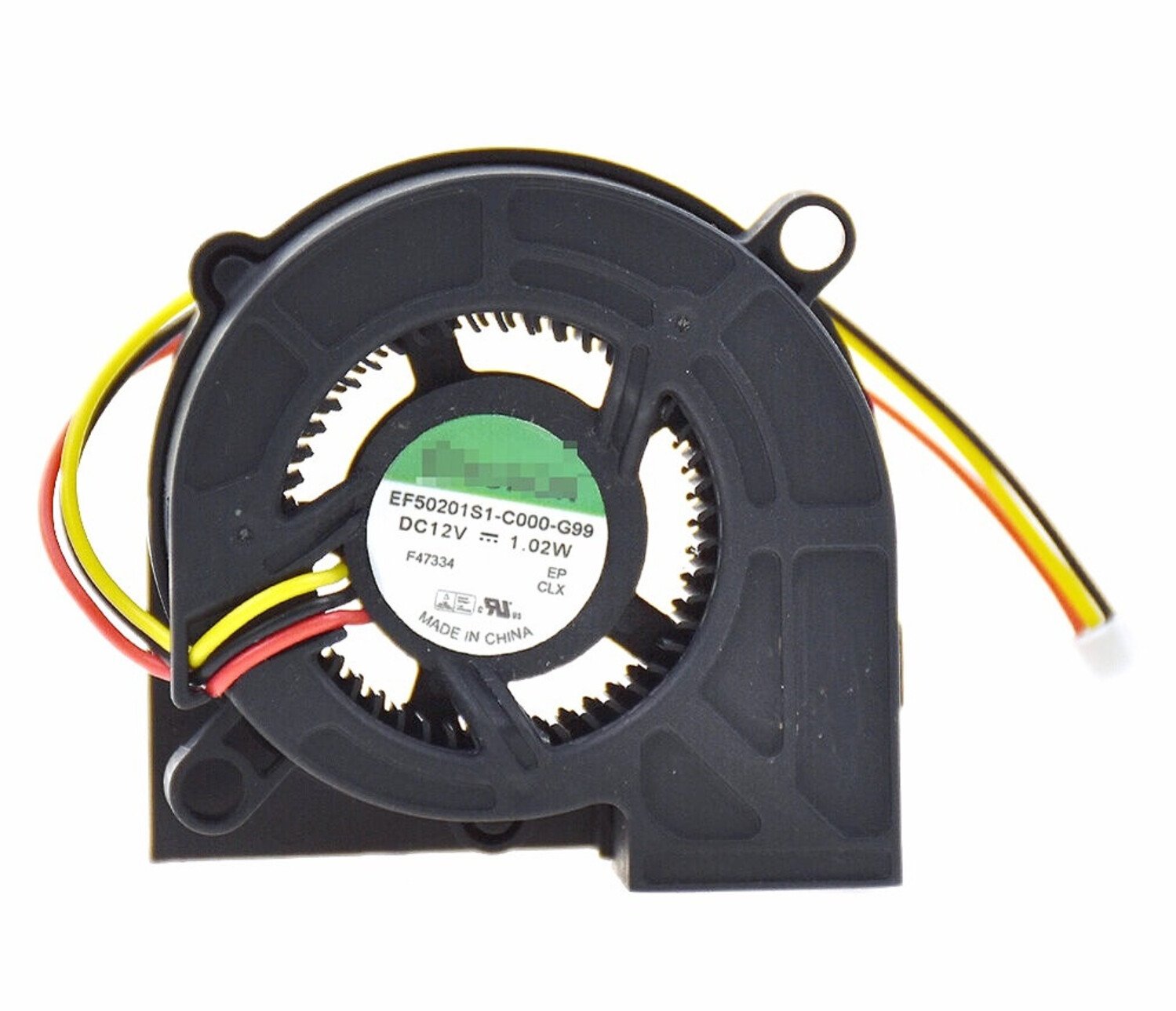 Cooling Fan EF50201S1-C000-G99 for SUNON Projector DC12V 1.02W 50*50*20mm 3Pin