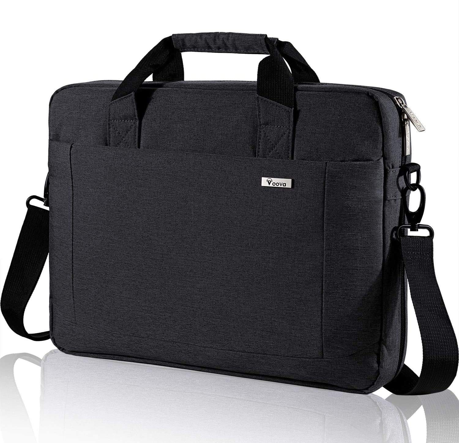 Voova Laptop Bag Case 17 17.3 Inch Computer Sleeve Messenger Bag with Shoulde...