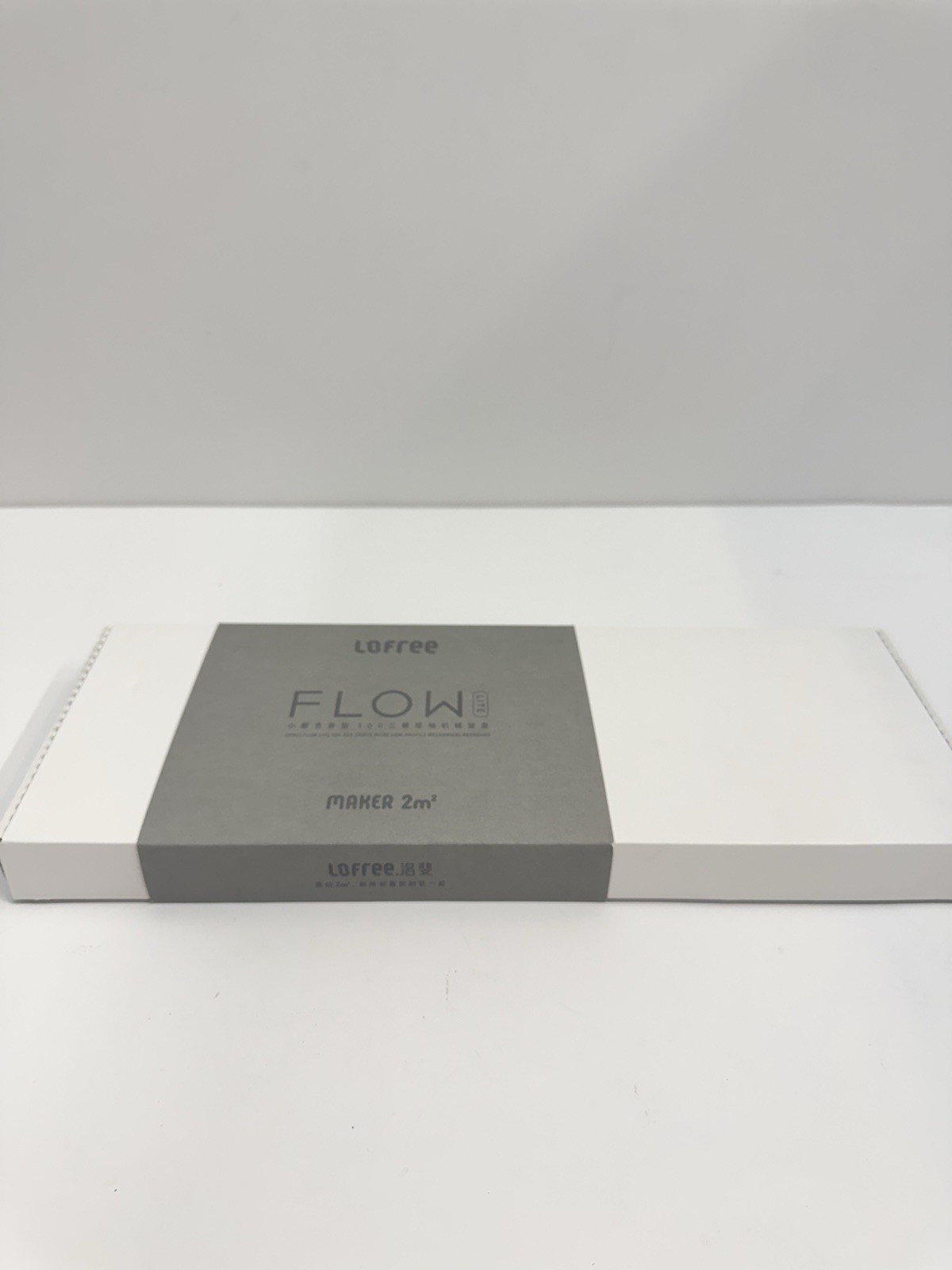 Flow Lite 100-Key Low Profile Mechanical Keyboard Full Size - Swappable - Marble