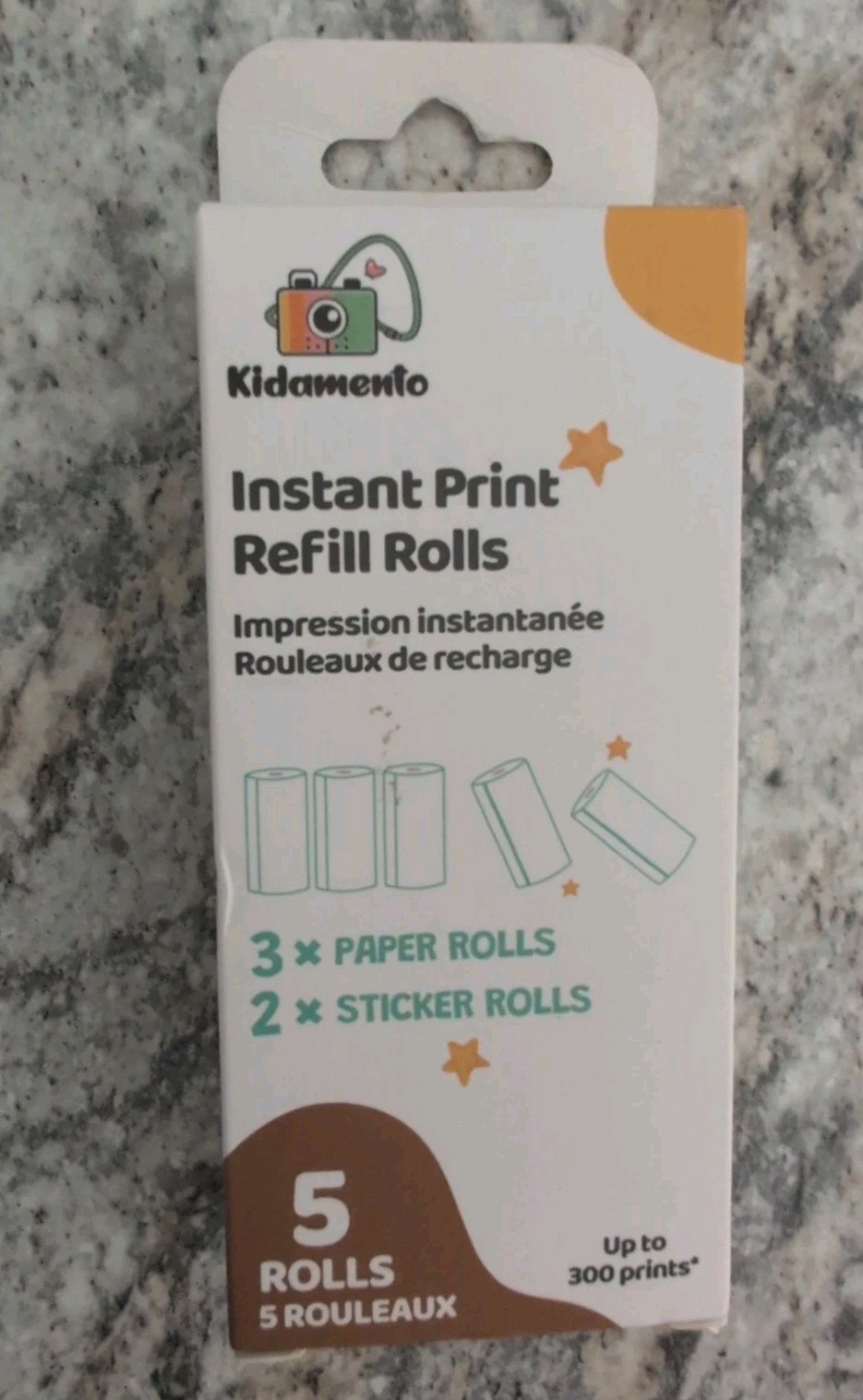 Kidamento Instant Print Kids Camera Original Thermal Printing Paper Roll Refills