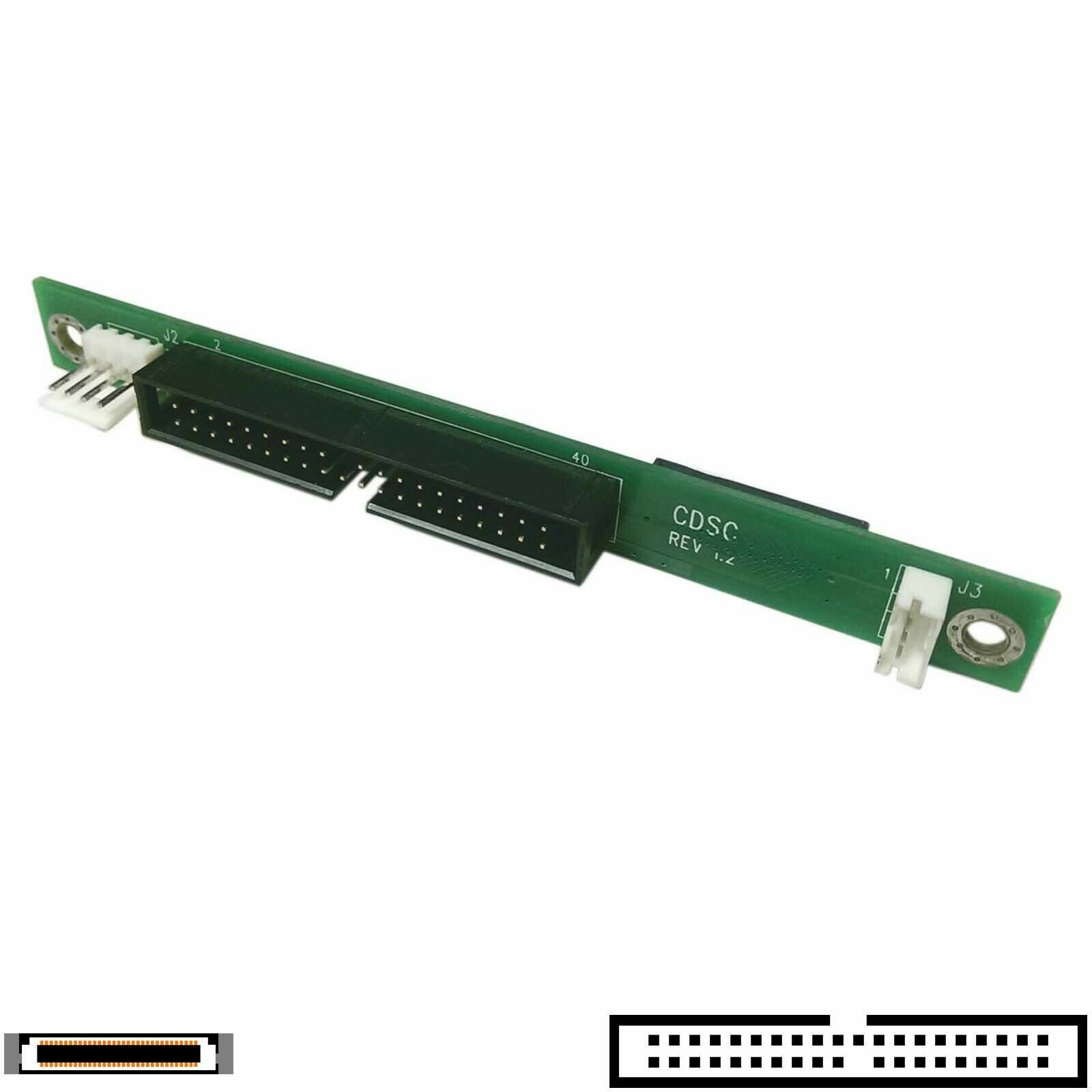 New Supermicro  CDSC JAE CD-ROM IDE Adapter 40-Pin to 50-Pin