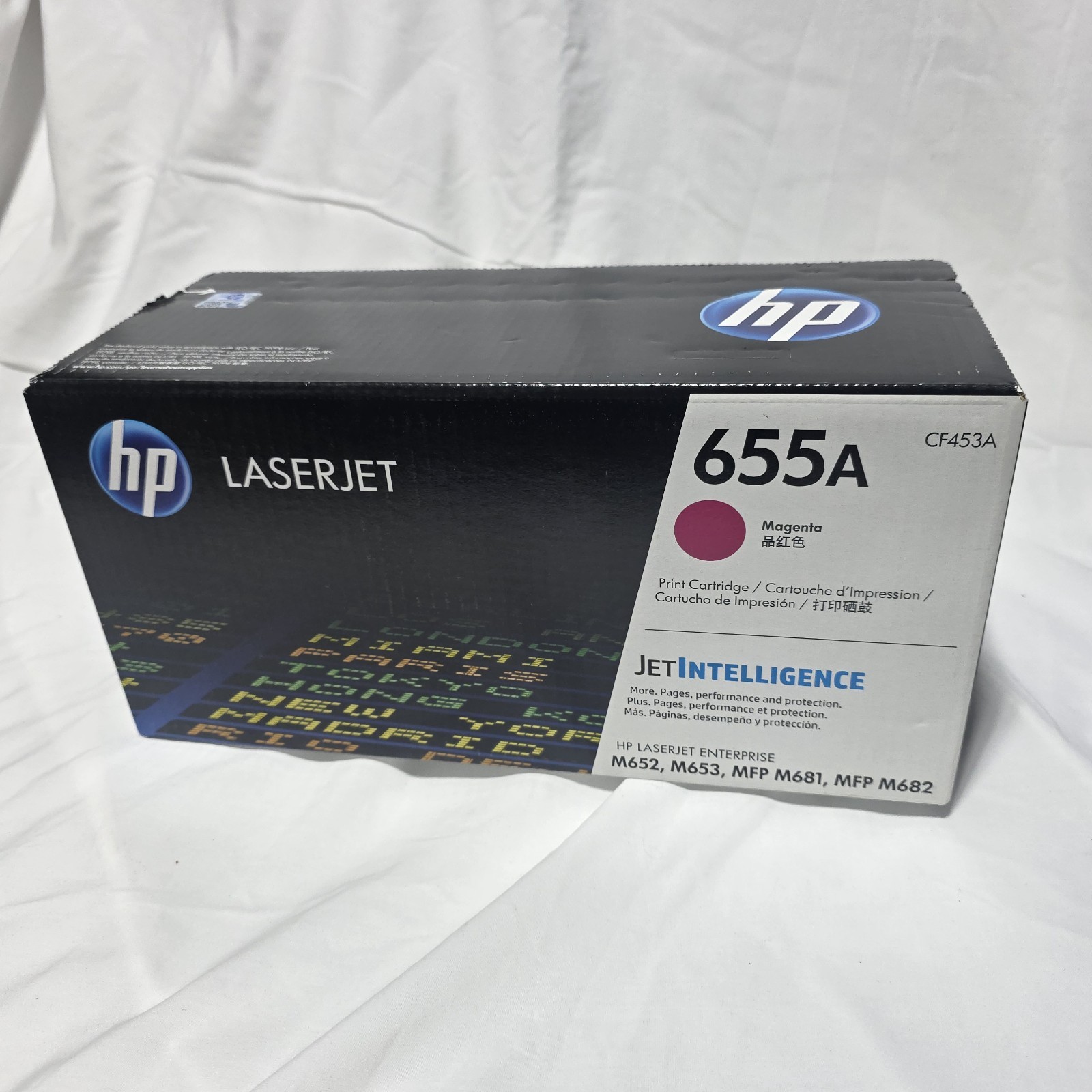 NEW HP 655A CF453A Magenta LaserJet M652/M653/MFP M681 &M682 Toner