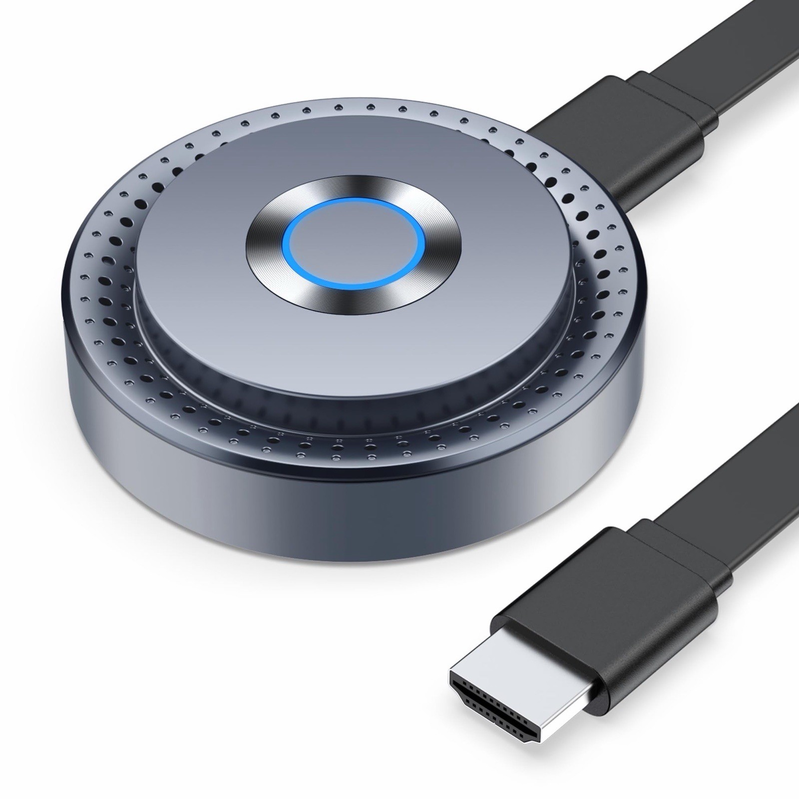Wireless HDMI Display Dongle Adapter, Receiver, Streaming Media Grey