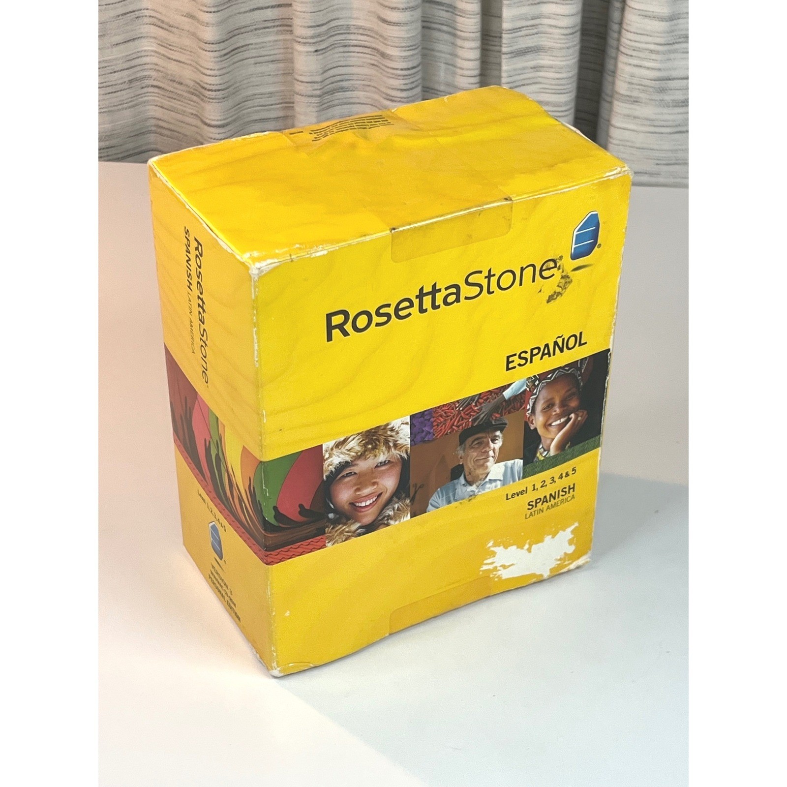 Rosetta Stone Spanish Latin America Levels 1-5 Box Set Version 3 Windows Mac