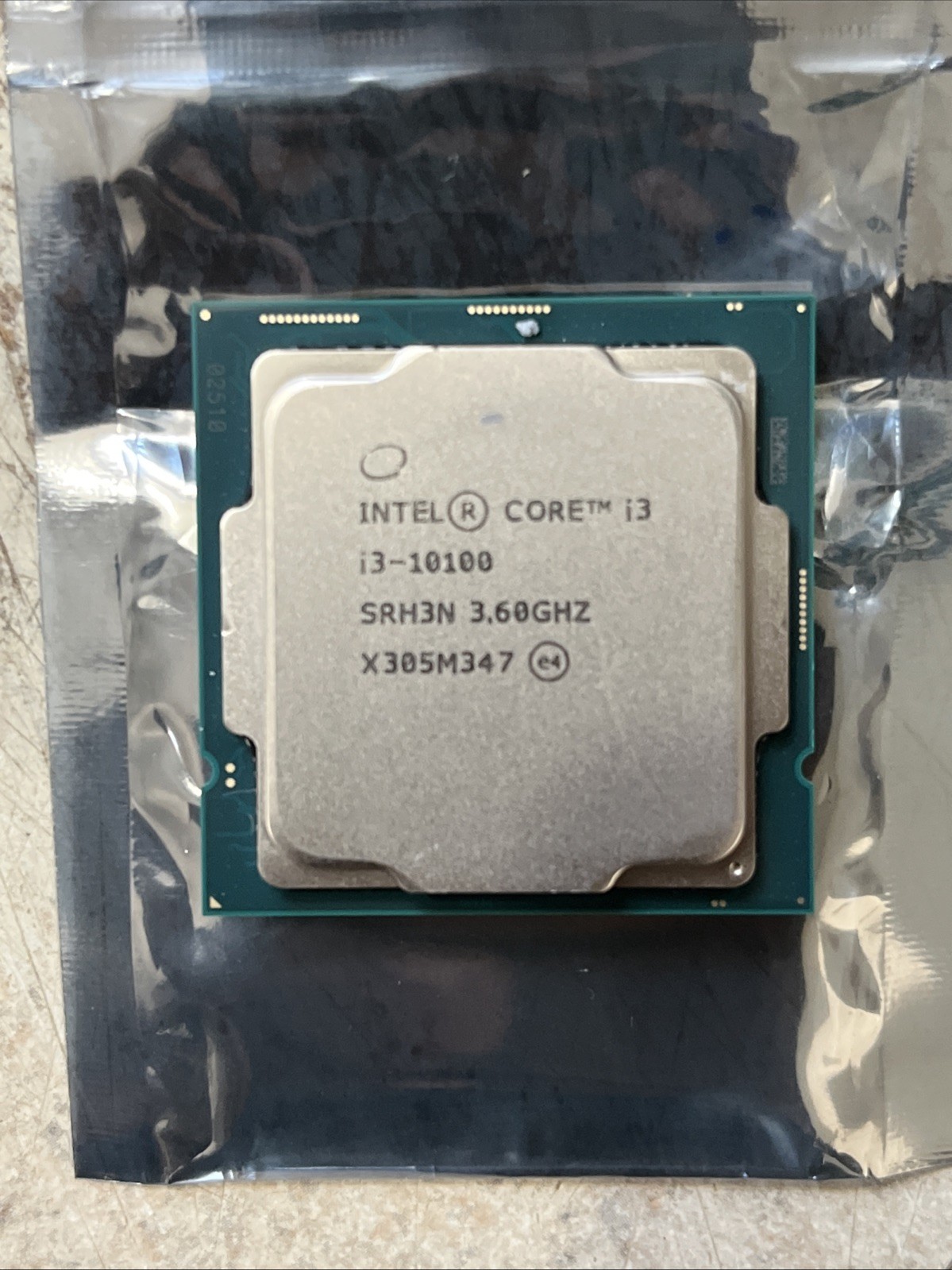 Lot Of Ten Intel Core i3-10100 4-Core 3.60GHz LGA1200 CPU Processors