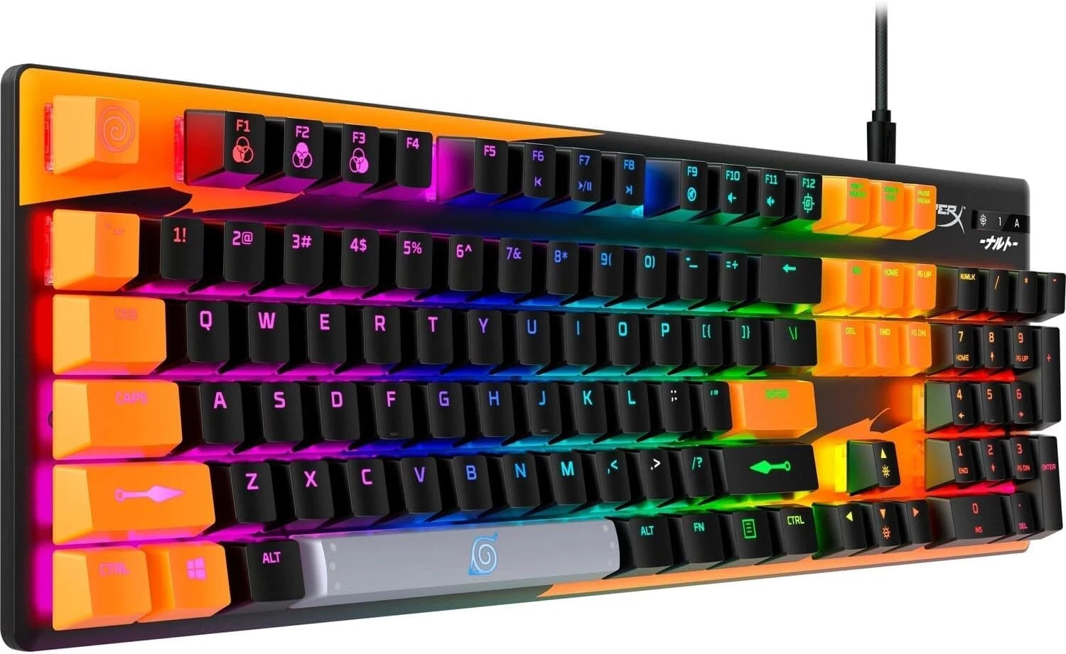 HyperX Alloy Origins Mechanical Gaming Keyboard Naruto Edition Red Switch