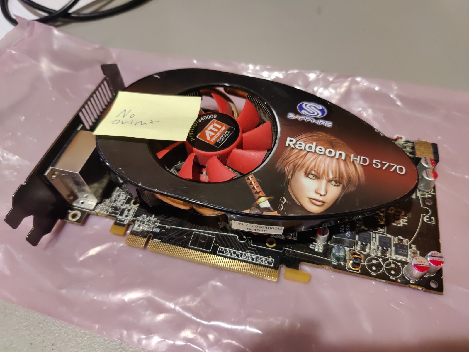 Sapphire Technology ATI Radeon HD 5770 (1002832L) 1GB GDDR5 SDRAM PCI Express...