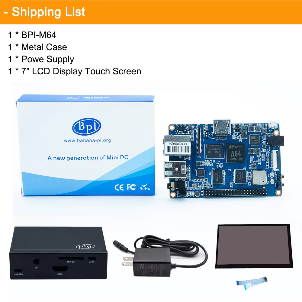 Banana Pi BPI-M3 Single Board Computer Allwinner A83T Octa-core Processor Mother