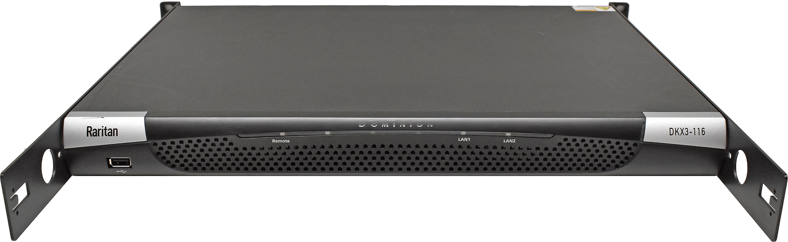 Raritan Dominion DKX3-116 16-Port KVM-over-IP Switch + Rack Ears