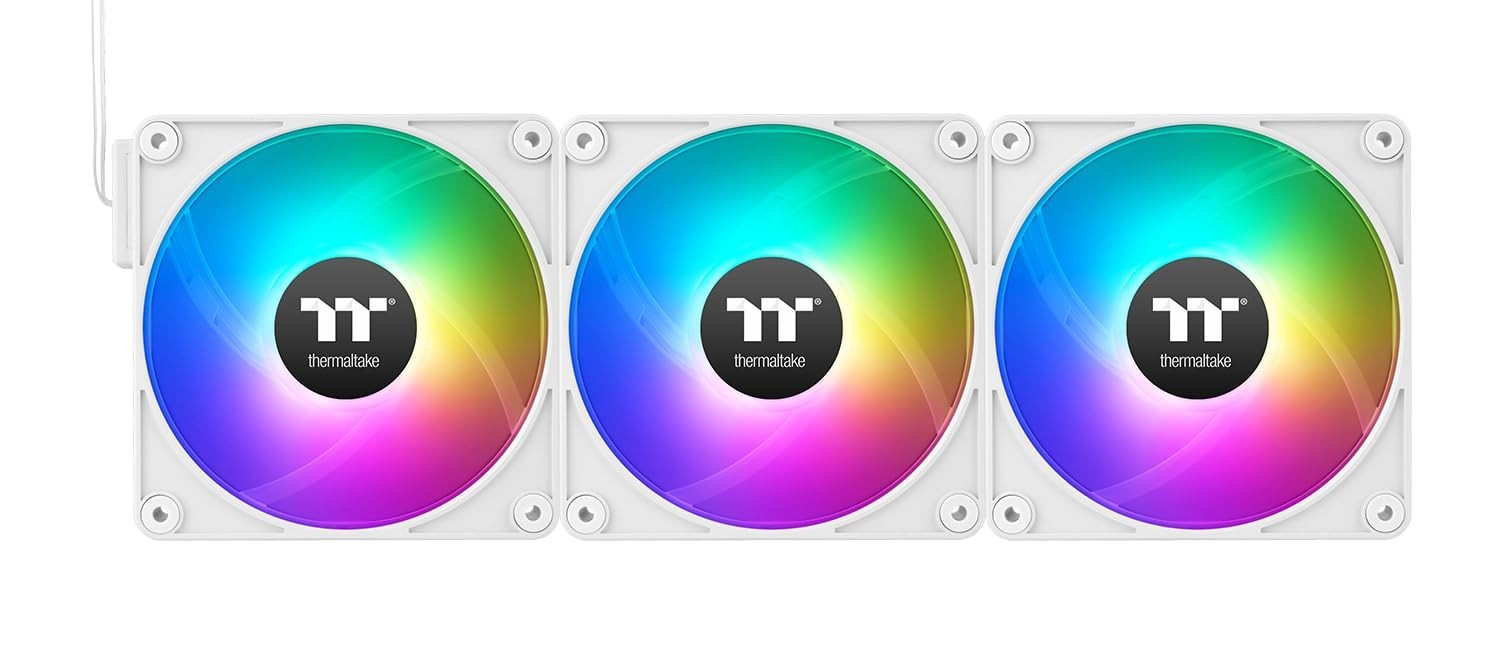 Thermaltake CT120 EX Reverse ARGB 3-Pack White
