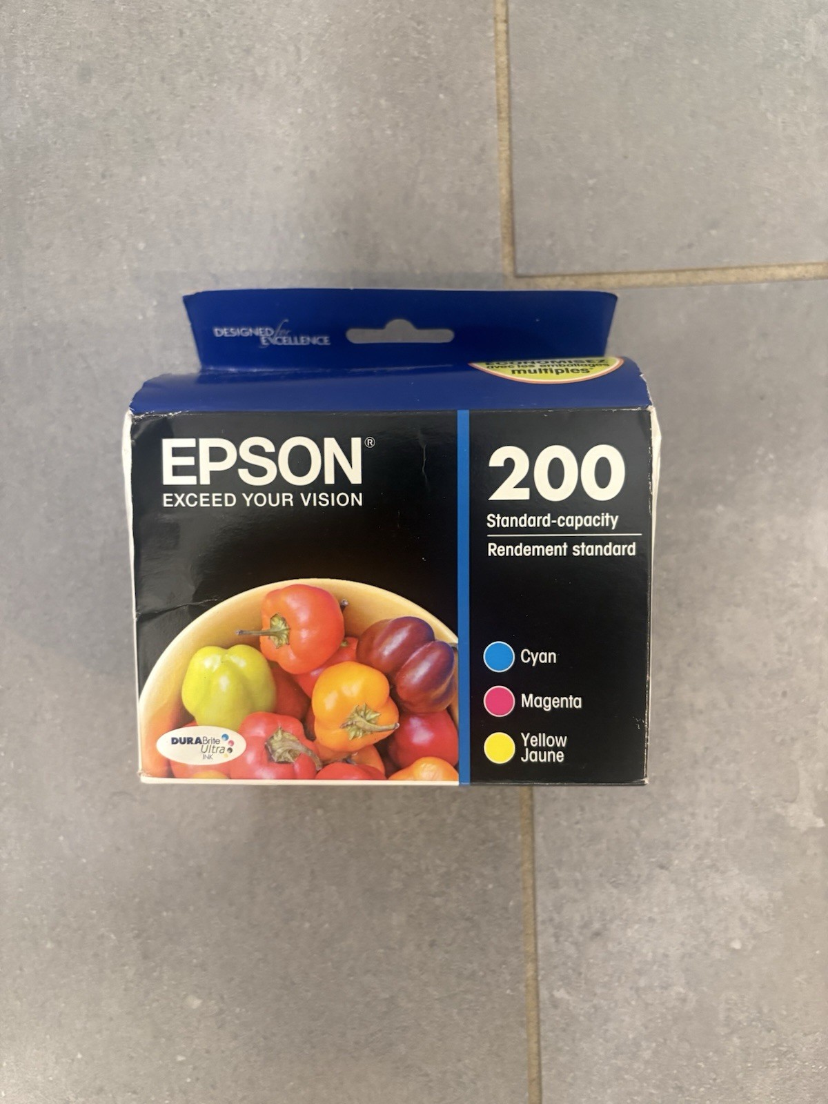 Epson T200120-BCS Multi Color Ink Cartridge EXP Sealed, New In Box