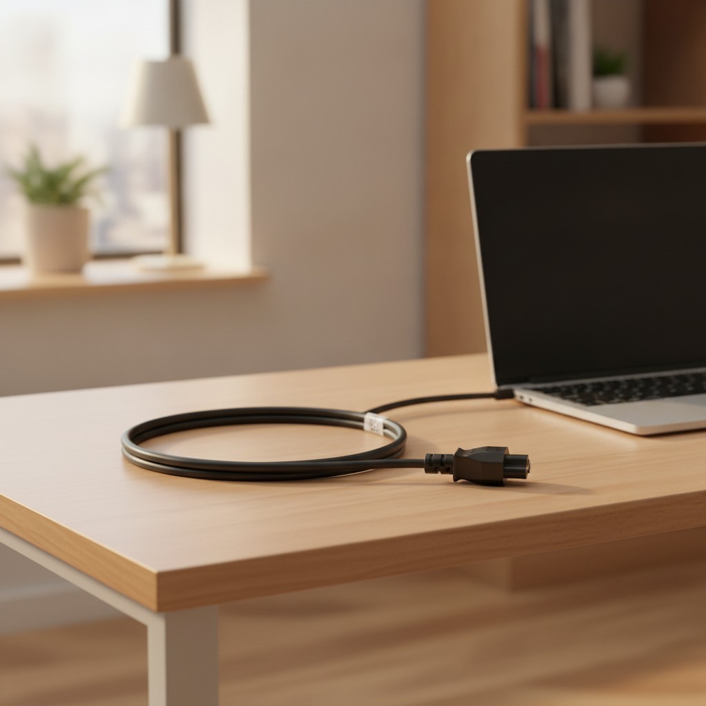 High Quality 6Ft  Certified Mickey Mouse Power Cord for Laptops & Monitors
