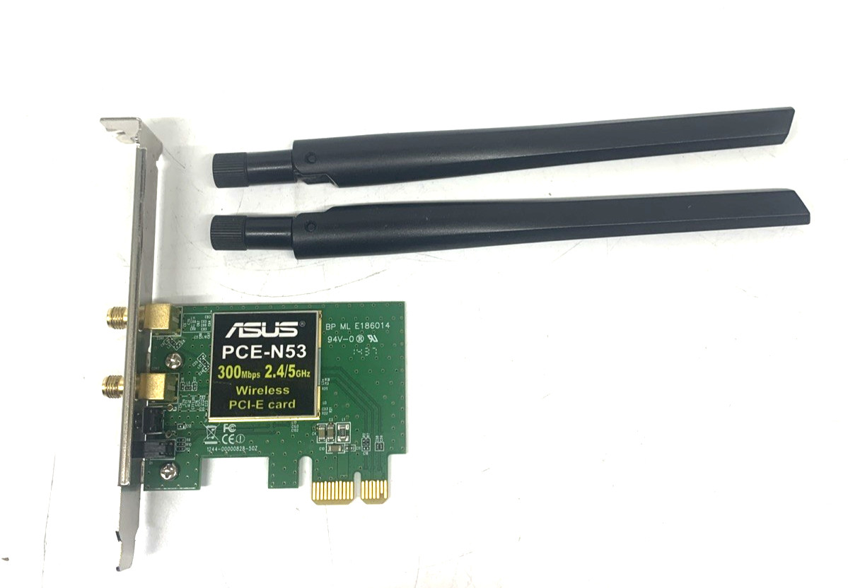 ASUS PCE-N53 Dual-Band Wireless-N600 Adapter 802.11a/b/g/n PCI ASUS PCE-NExpress