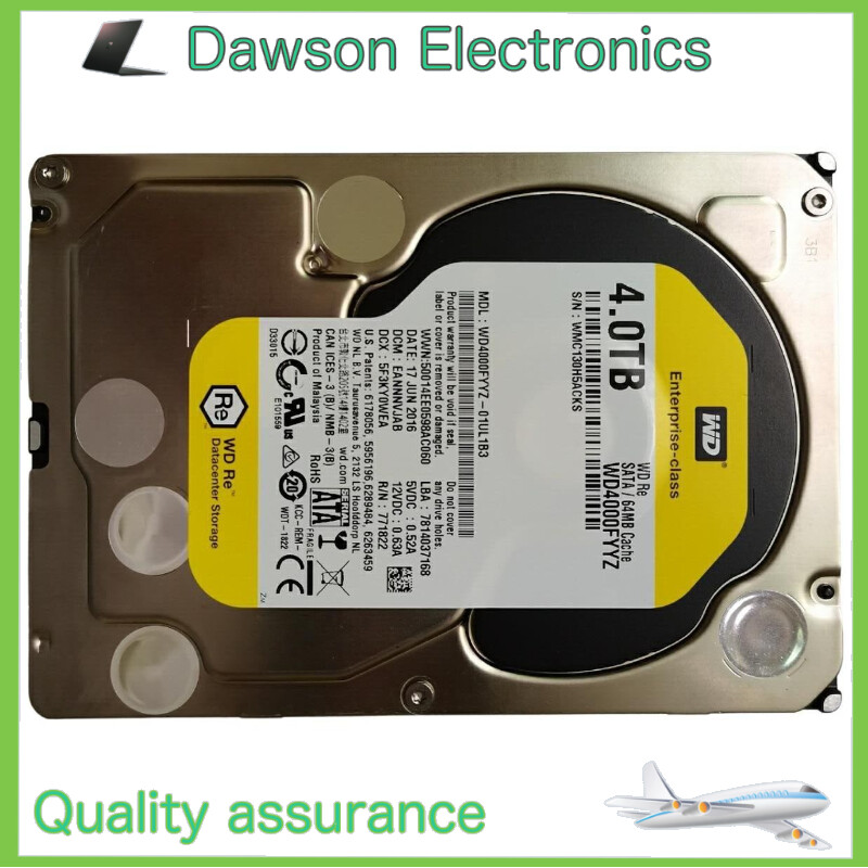 Western Digital RE WD4000FYYZ ,Internal,7200 RPM 4 TB,3.5 inch Hard Drive