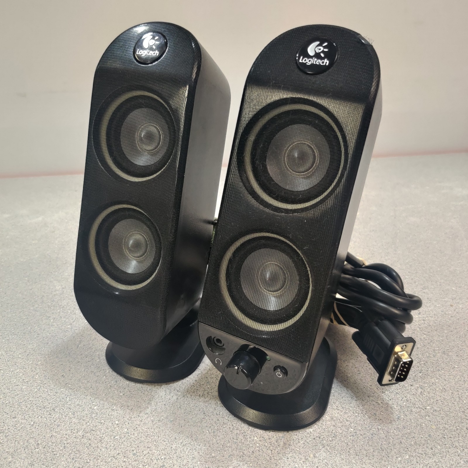 Logitech X-230 Computer SPEAKER ONLY, Main Control Speaker - Great Condition 
