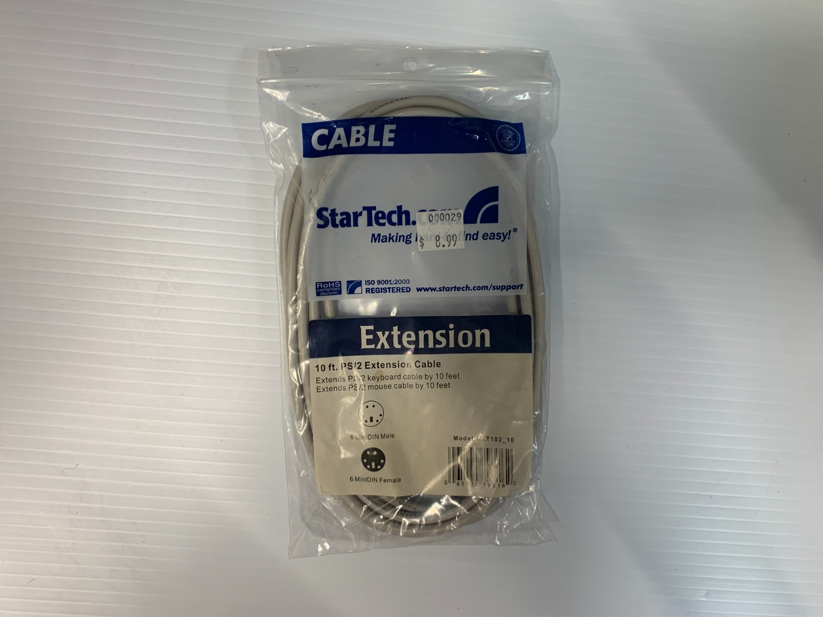 Startech 10FT PS/2 Extension Cable  KXT102_10
