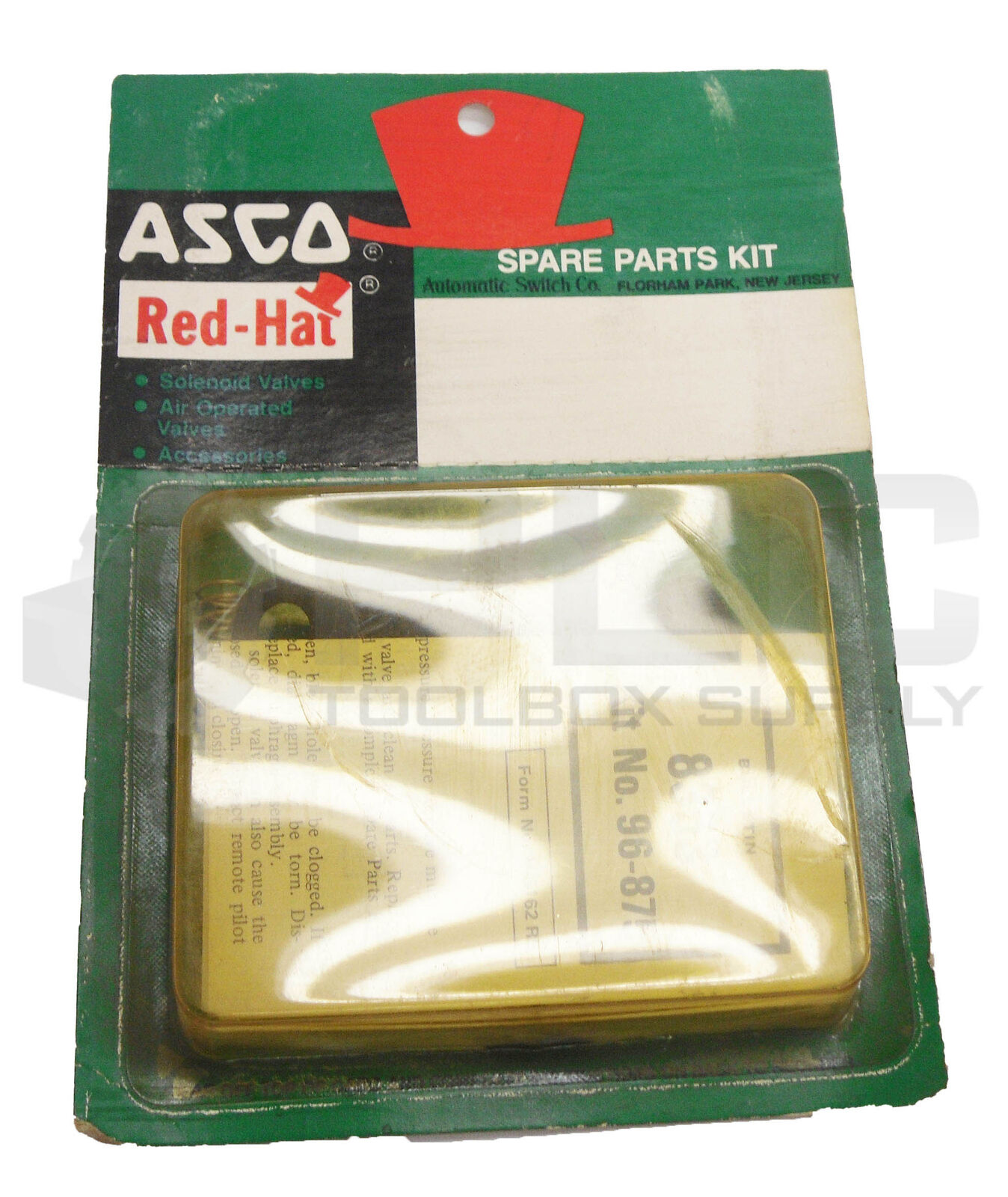 SEALED NEW ASCO RED HAT 96-875 SPARE PARTS KIT *READ*
