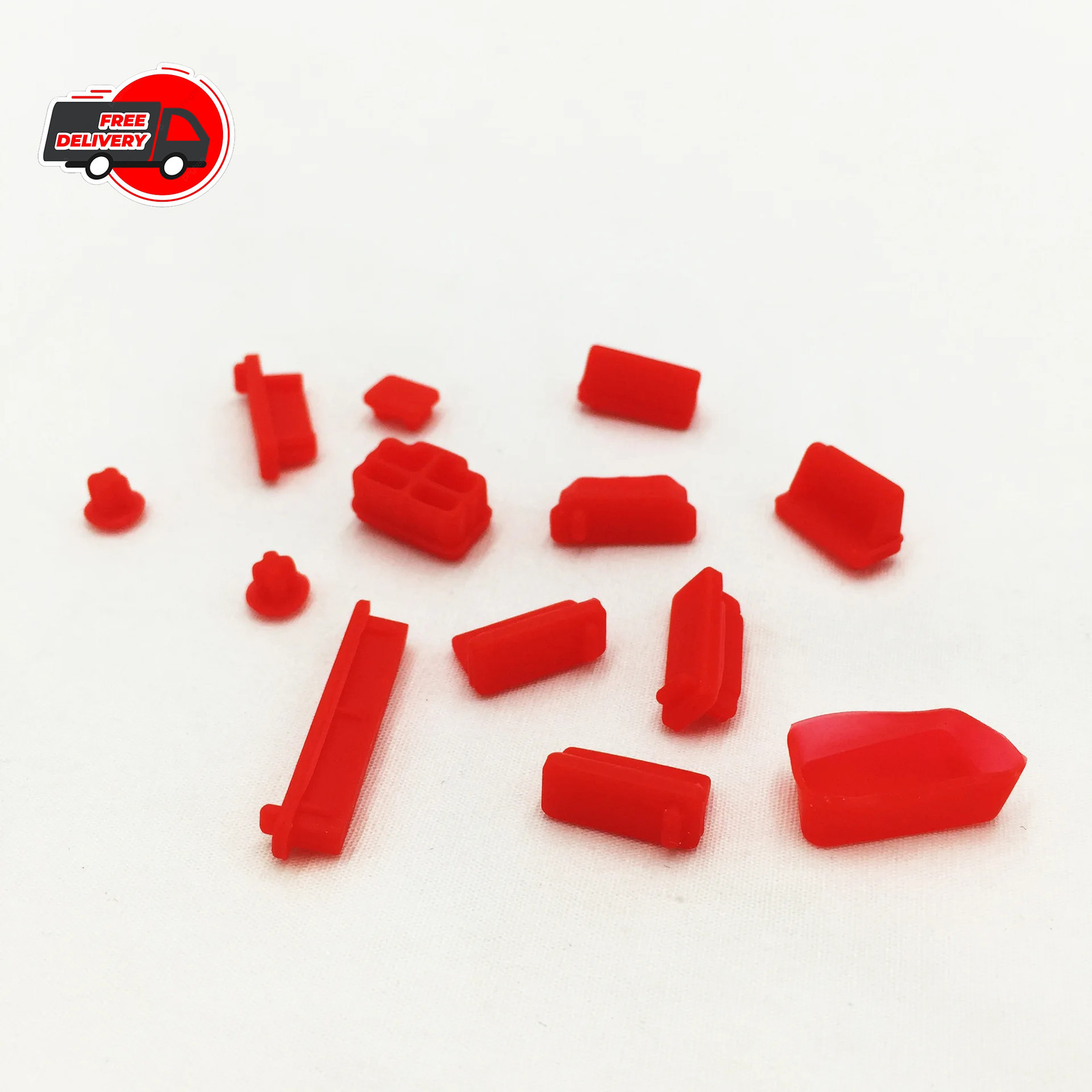 16Pcs Universal Laptop Anti Dust Plugs Silicone Port Protector USB Cover