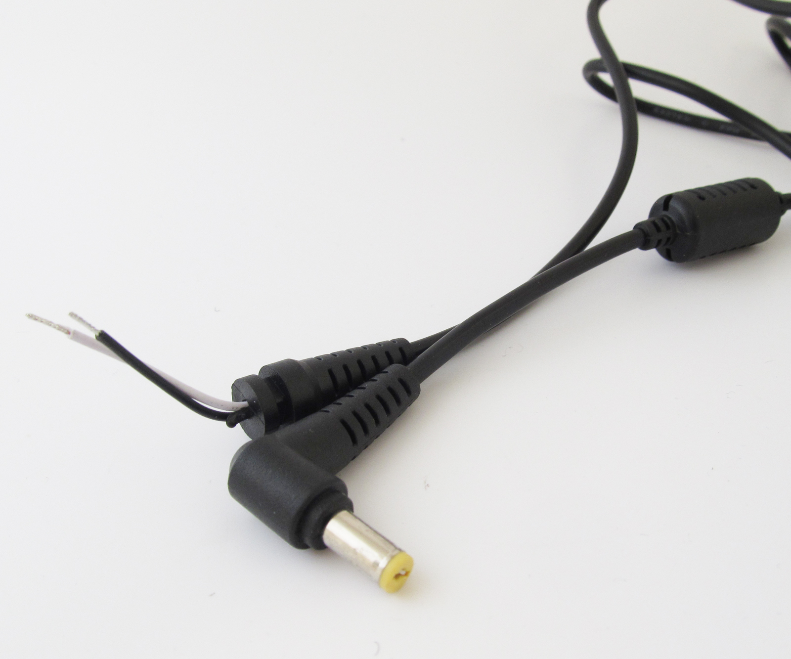1pc 4FT/1.2M 5.5mm x 1.7mm DC Power Plug Socket Connector Cord Cable w/Lock Ring