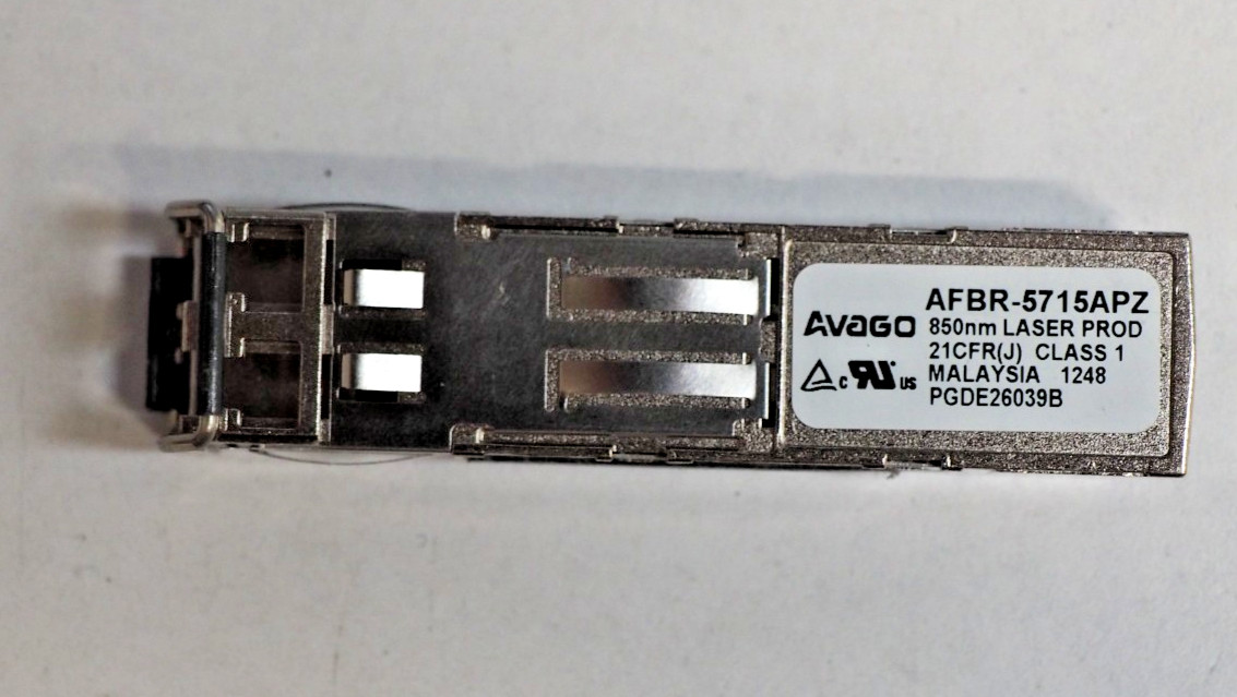 Lot of*4 Avago AFBR-5715APZ 1000BASE-SX SFP Optical Transceiver