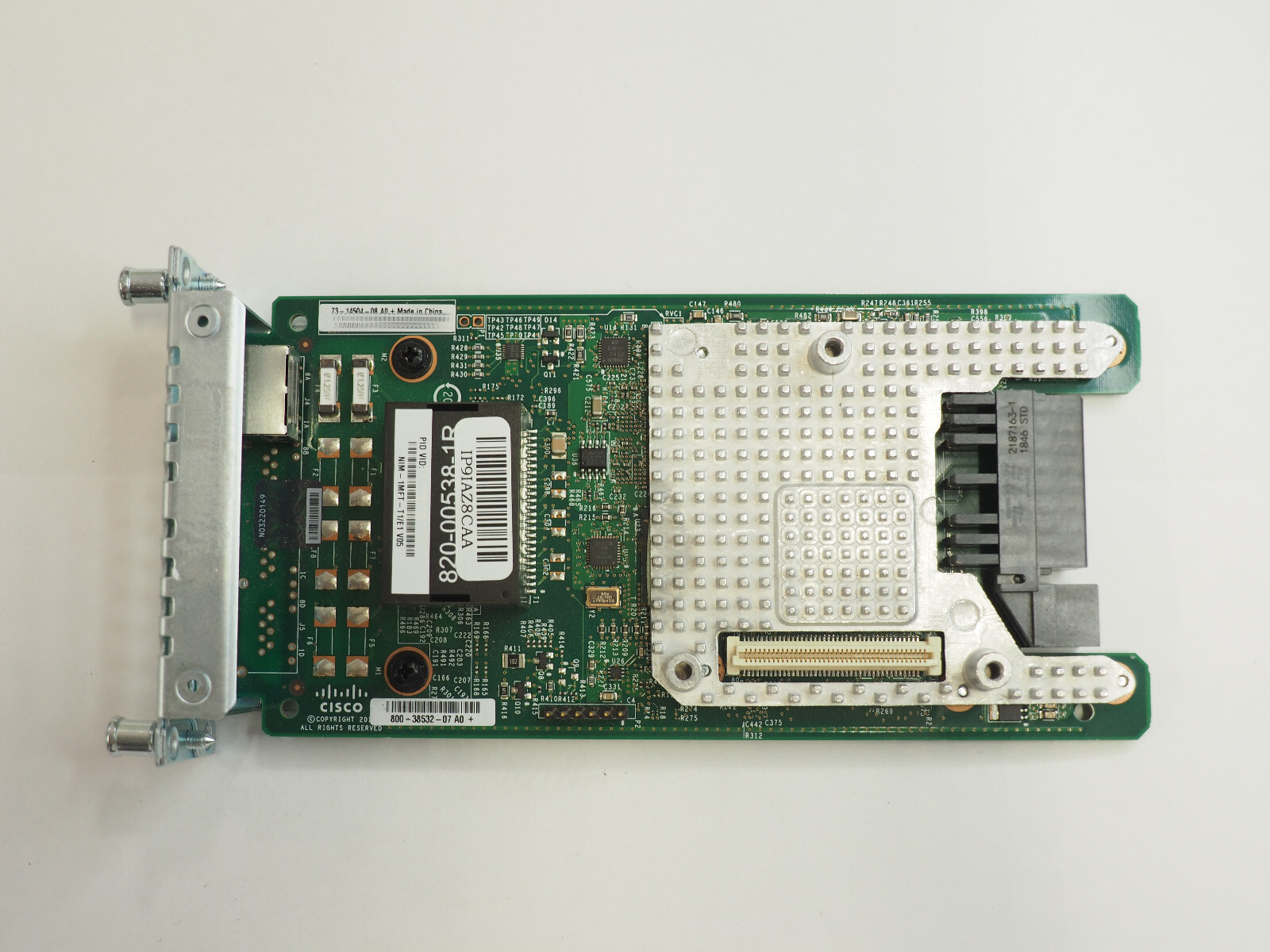 Cisco NIM-1MFT-T1/E1 73-14504-08 Multi-Flex Trunk Voice/Clear-Channel Module
