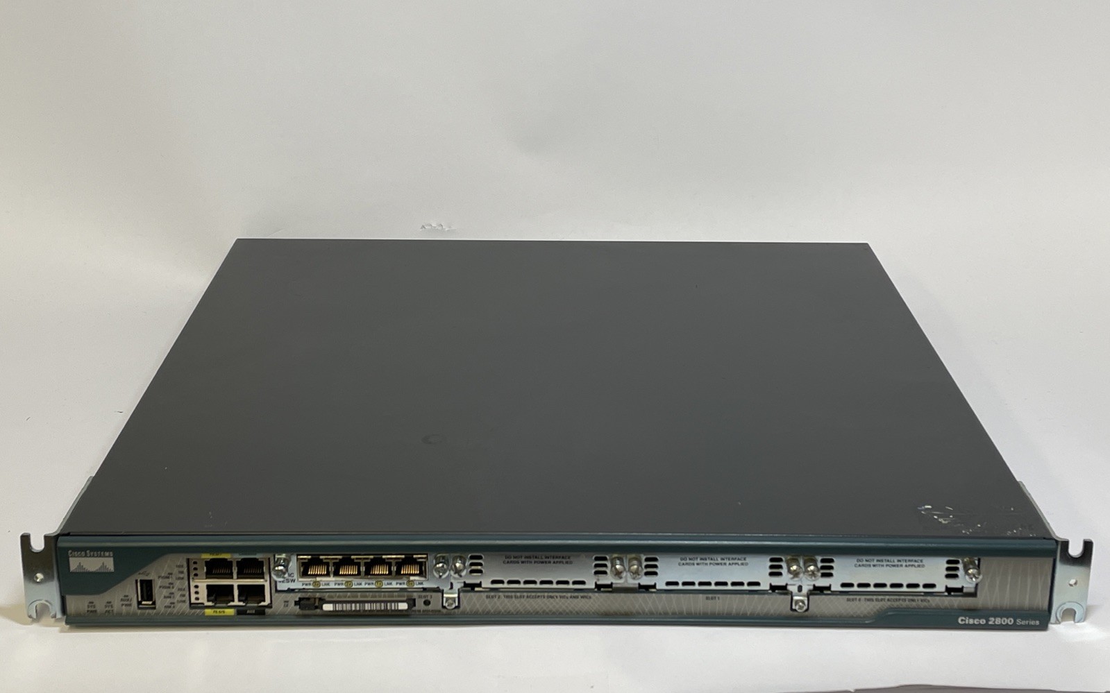 CISCO 2801 Integrated Service Router W/ Rack Ears