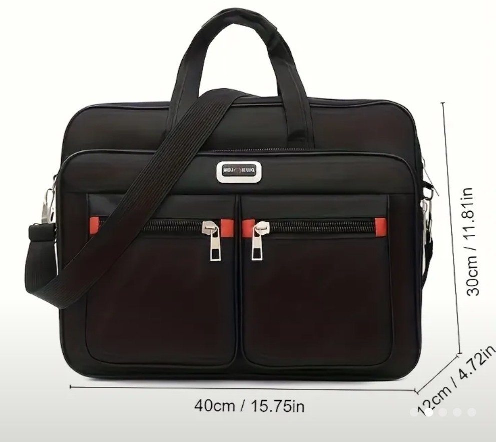 NEW - Professional Black Padded Briefcase, Makes A Perfect 🎁