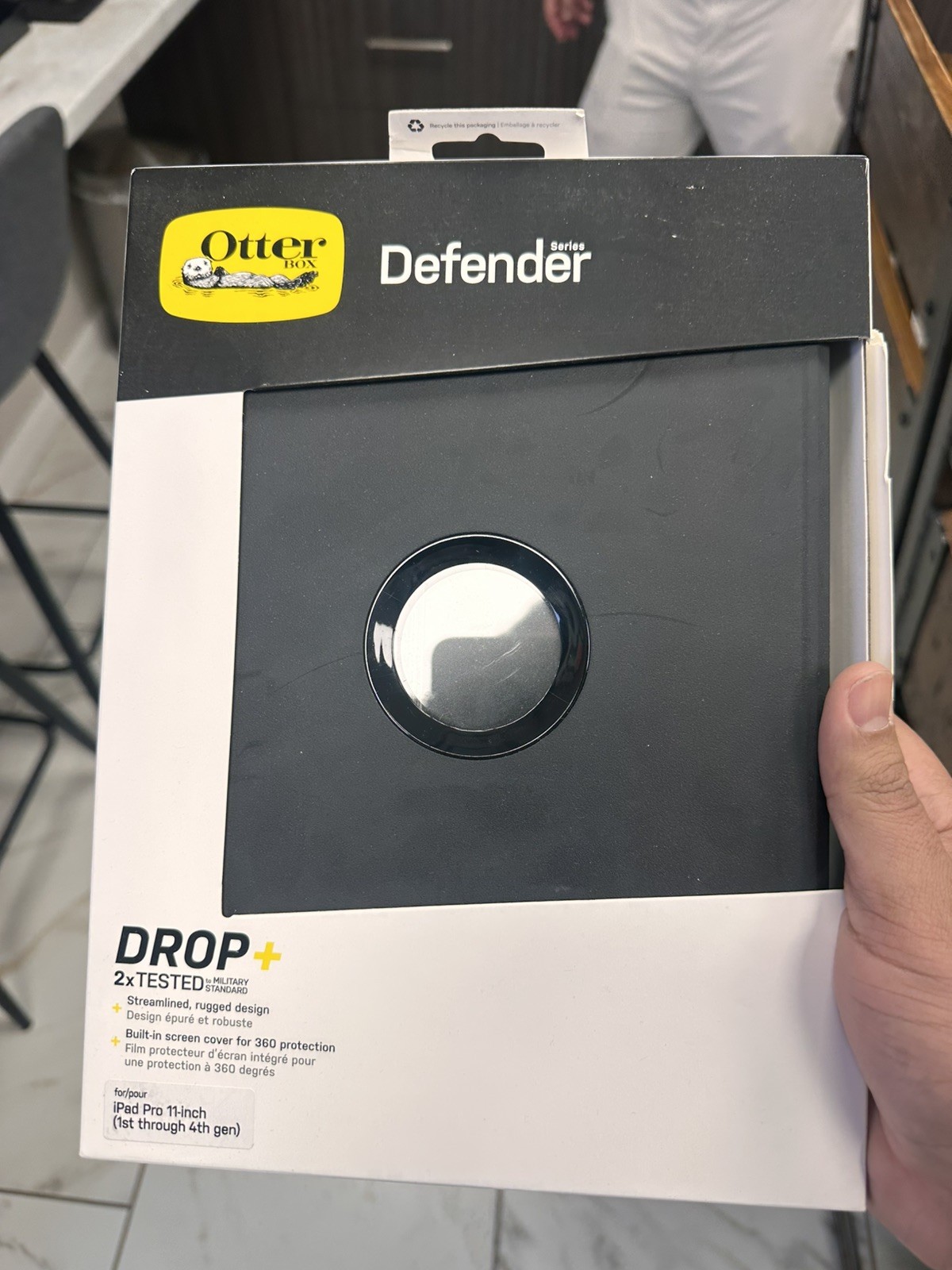 OtterBox iPad Pro 11-inch (M4) Defender Series Case - Black