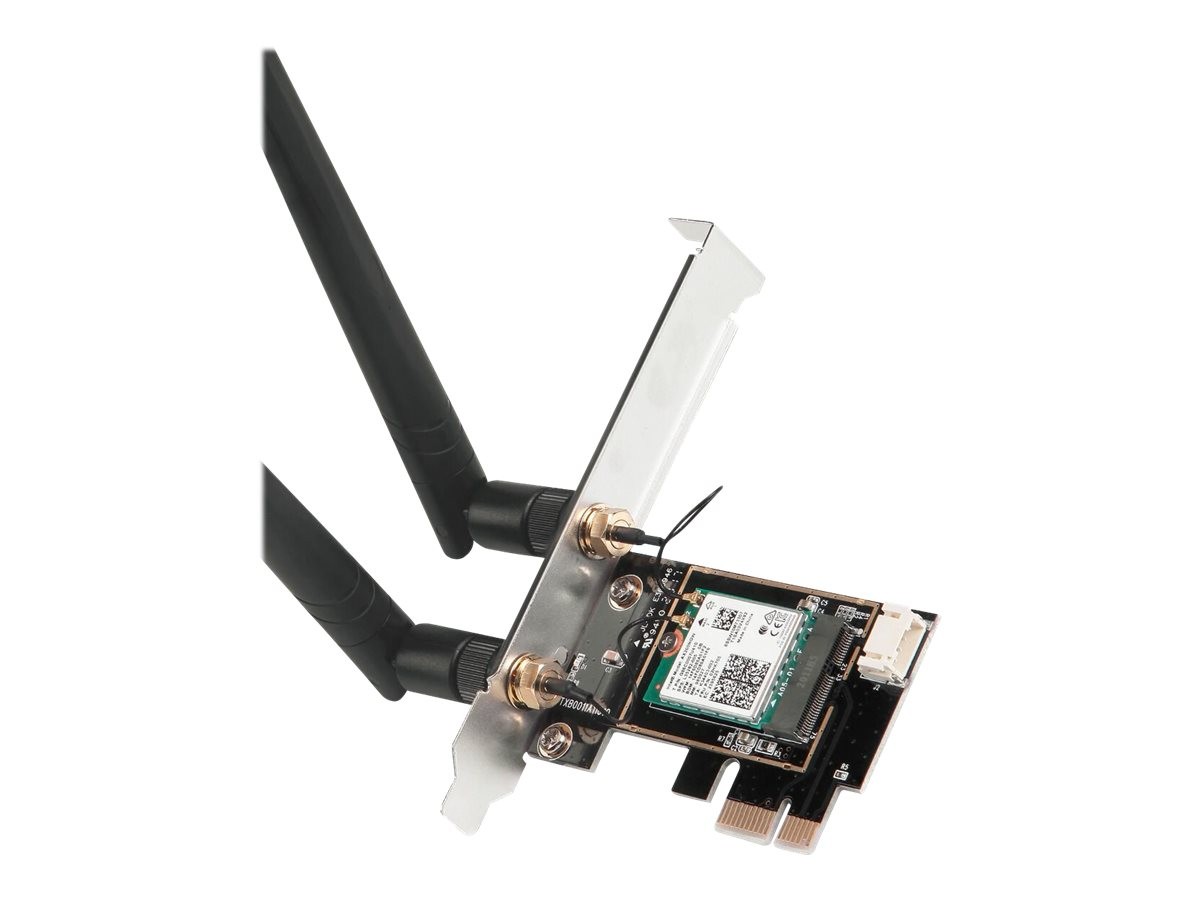 SIIG WiFi 6 Dual Band Ethernet PCIe Card - AX3000 (lbwr0111s1)