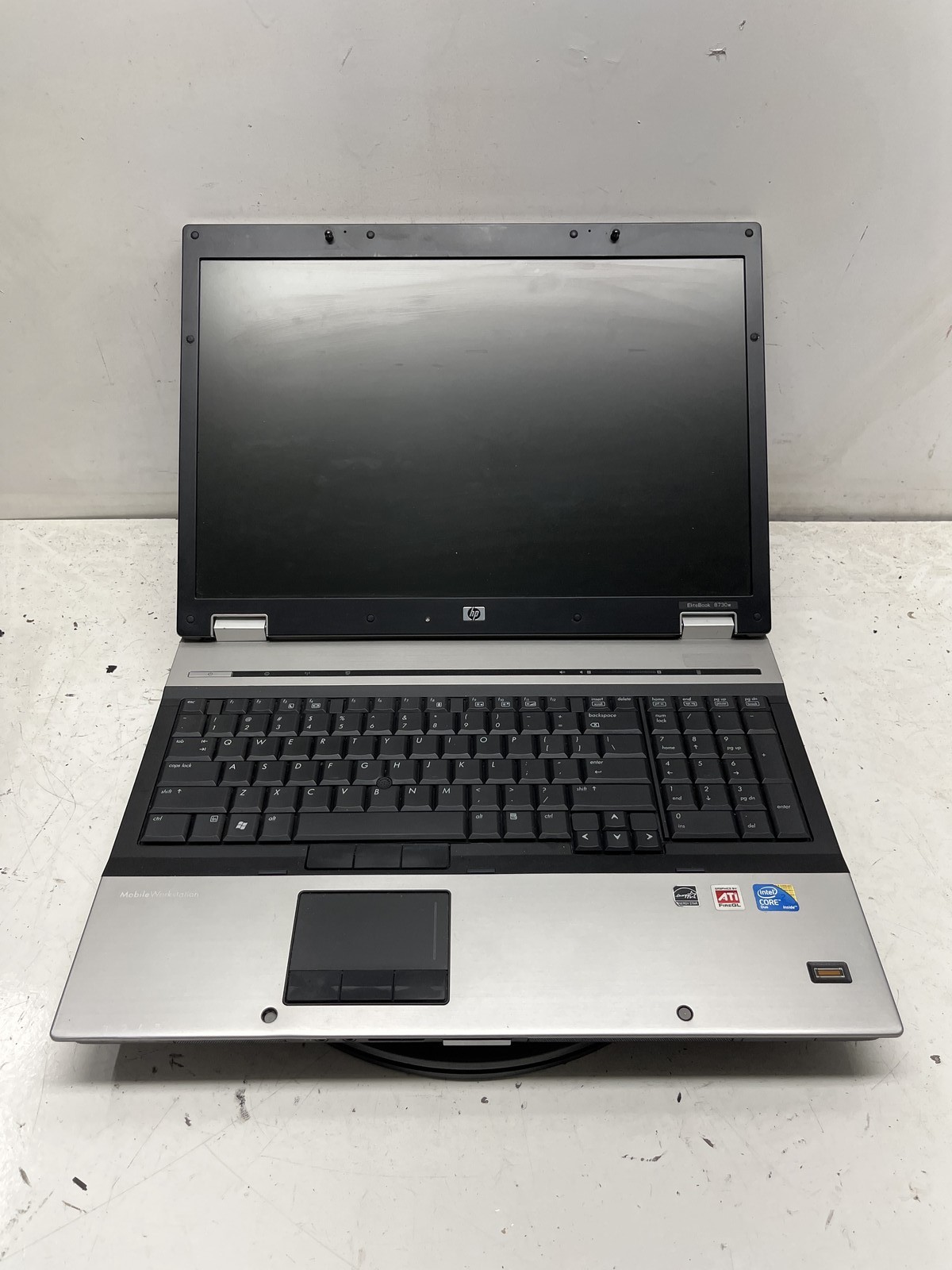 HP EliteBook 8730w Intel Core 2 Duo T9600 2.8GHz 4GB NO HDD